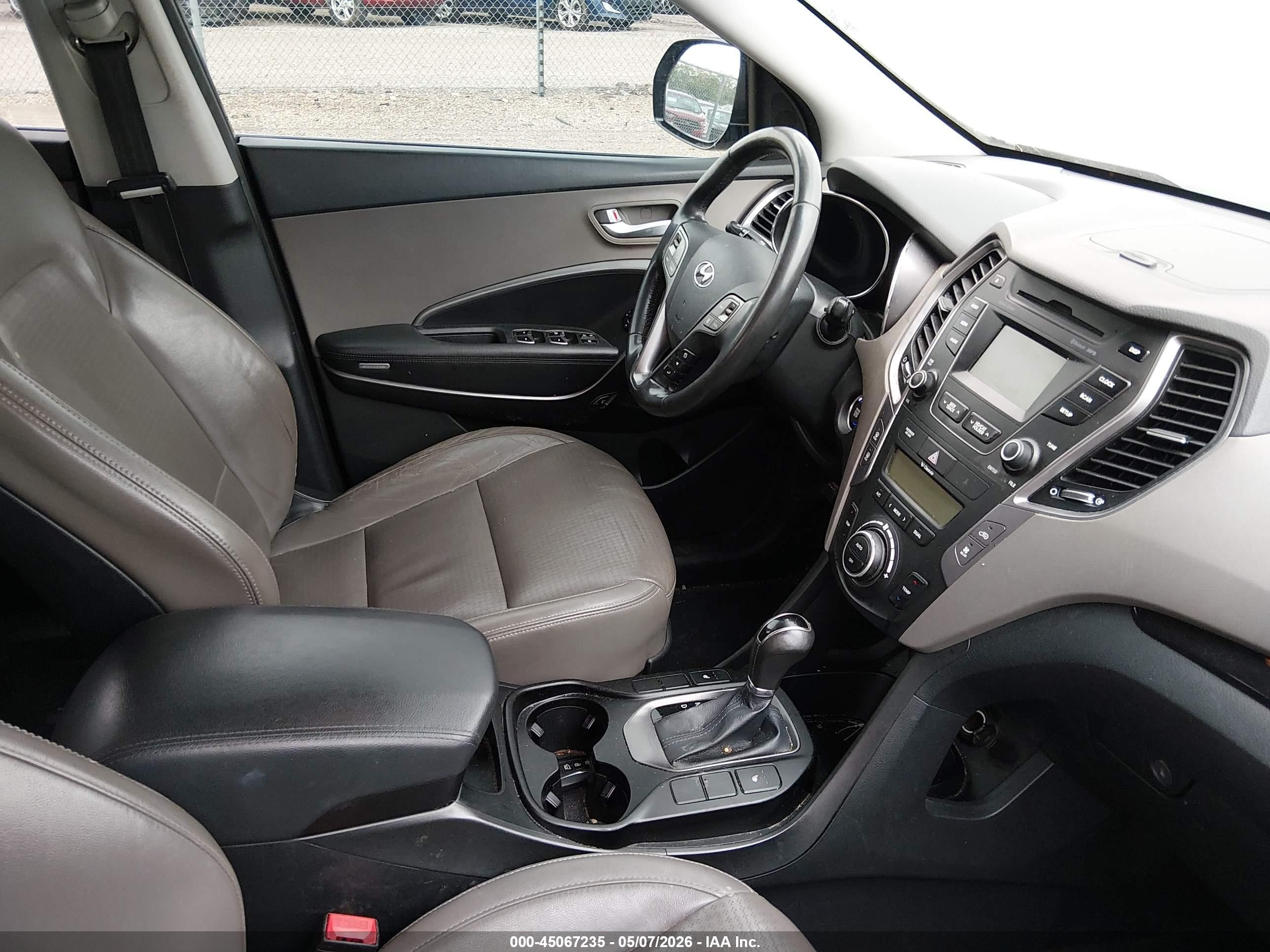 2013 Hyundai Santa Fe Limited Черный vin: KM8SRDHF5DU032855