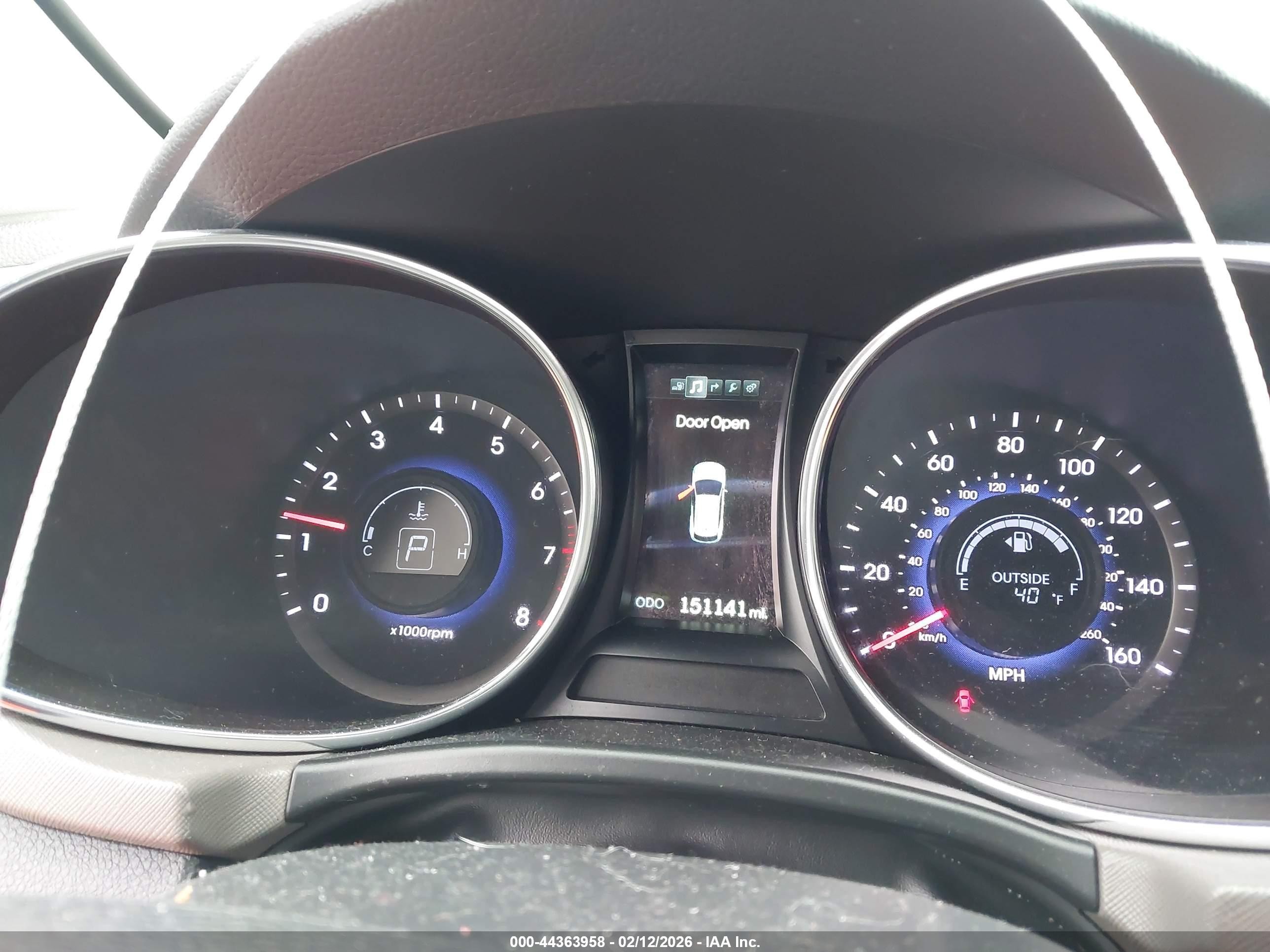 2015 Hyundai Santa Fe Gls White vin: KM8SRDHF5FU091164