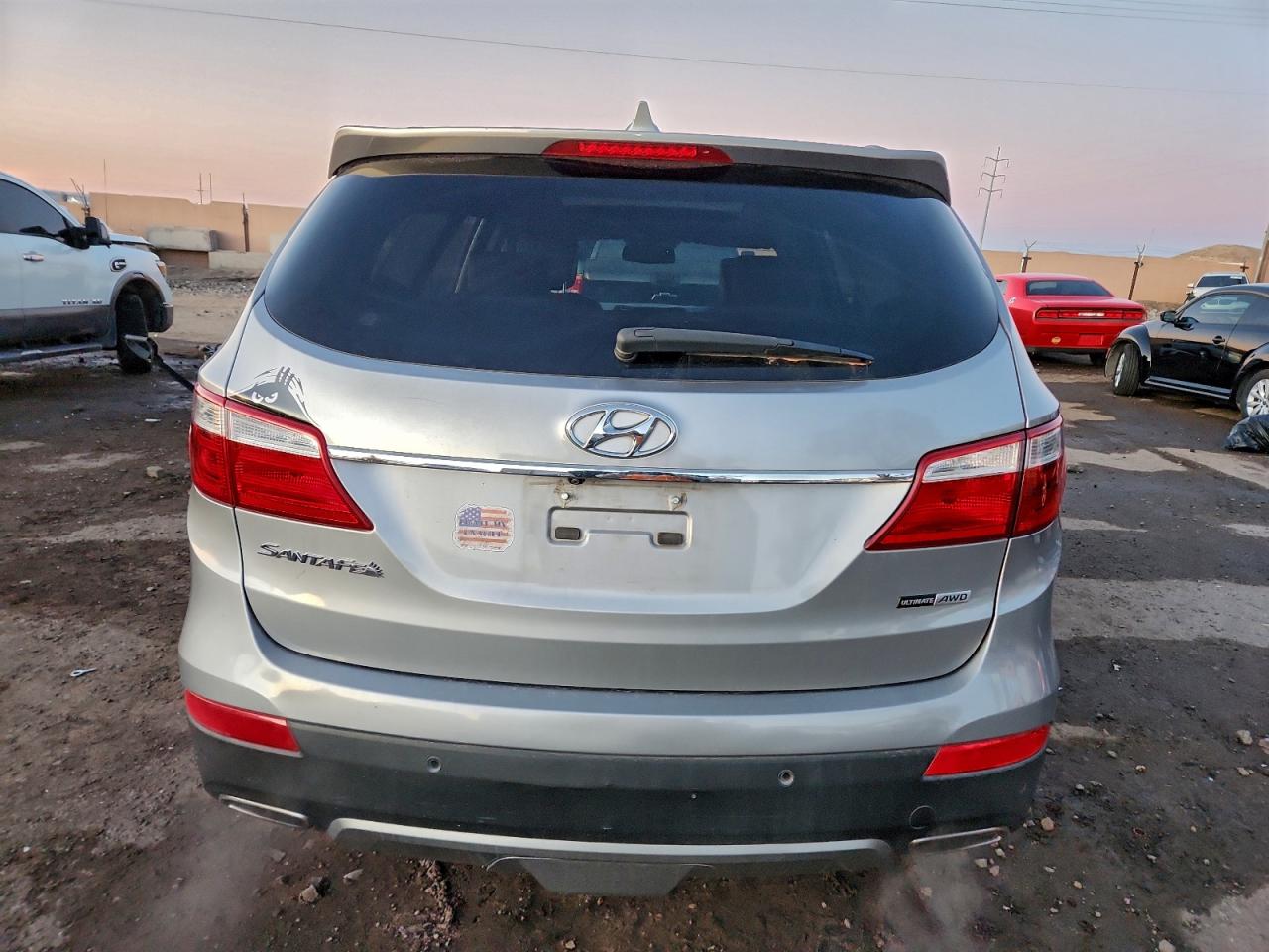 2015 Hyundai Santa Fe Gls Silver vin: KM8SRDHF5FU106827