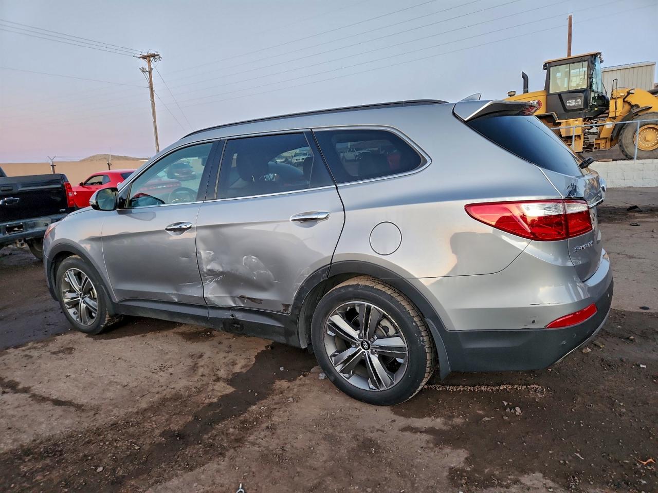 2015 Hyundai Santa Fe Gls Silver vin: KM8SRDHF5FU106827