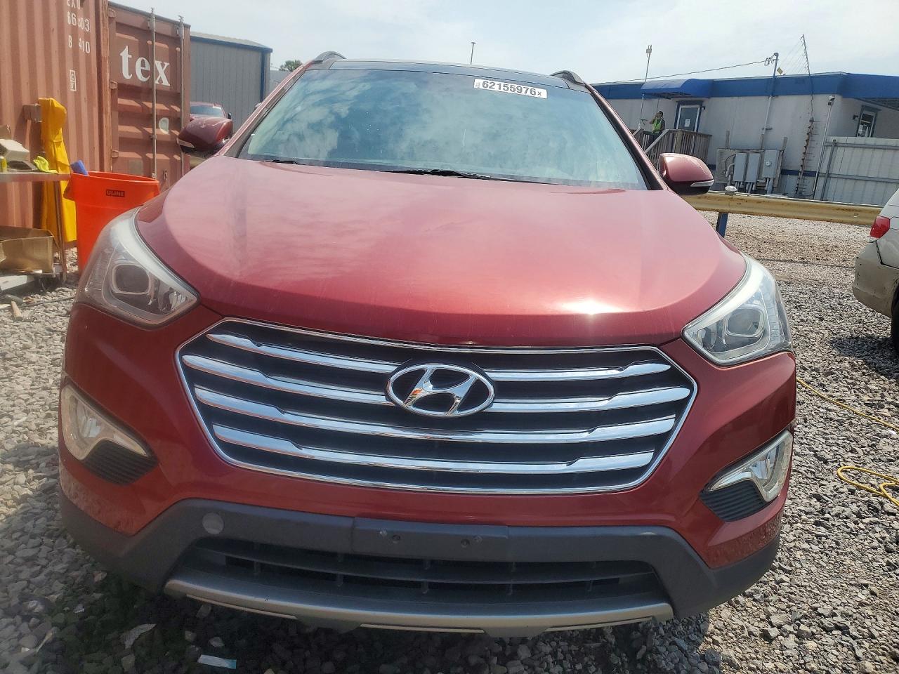2015 Hyundai Santa Fe Gls Red vin: KM8SRDHF5FU115950