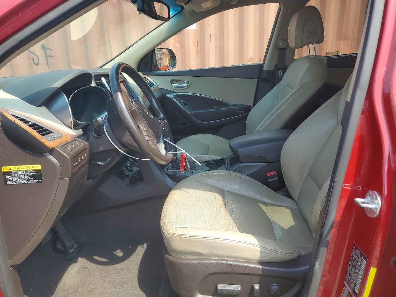 2015 Hyundai Santa Fe Gls Red vin: KM8SRDHF5FU115950