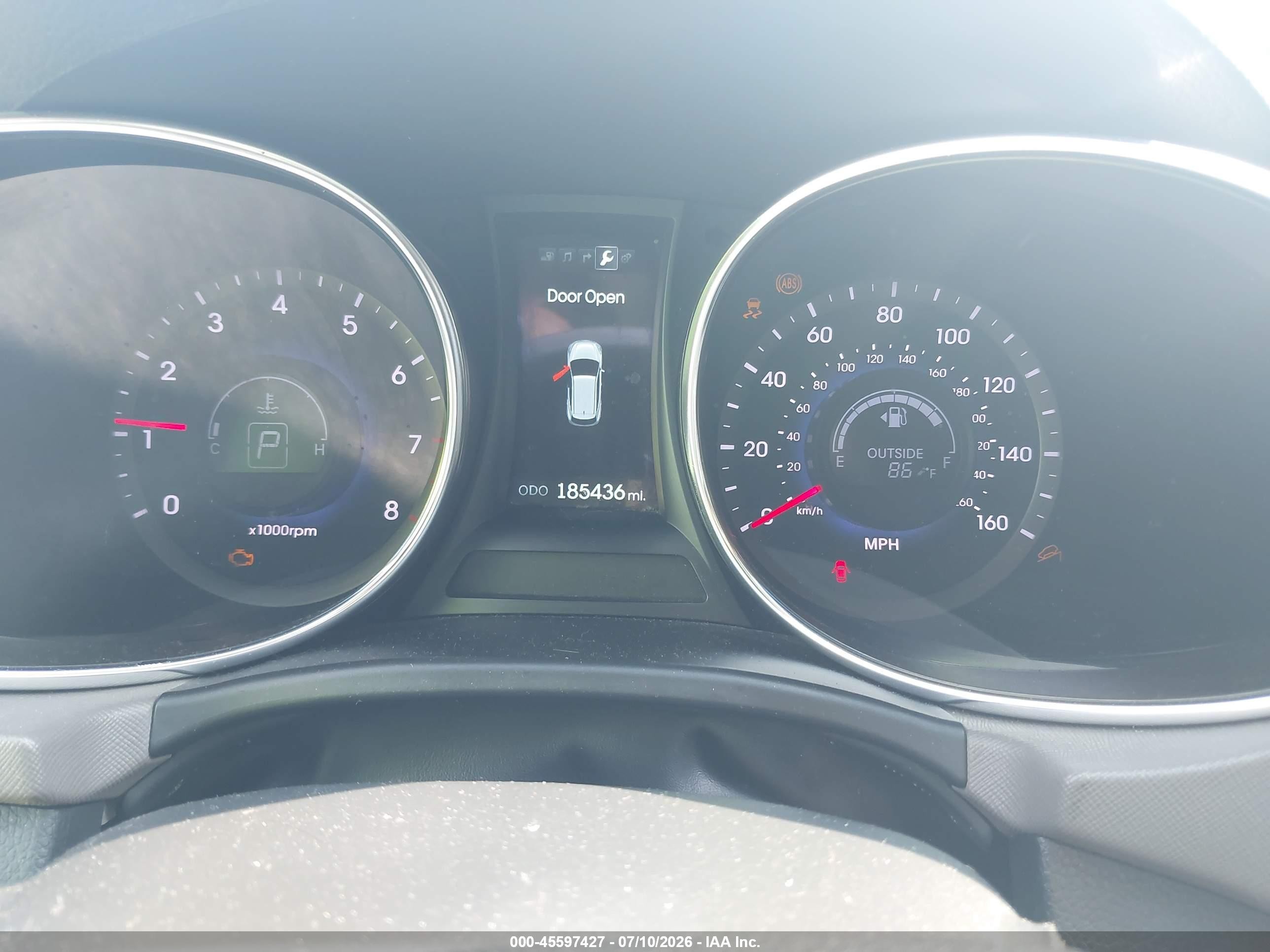2014 Hyundai Santa Fe Gls Black vin: KM8SRDHF6EU078602