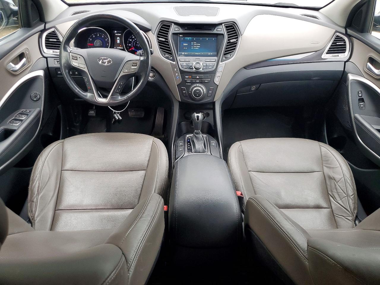 2015 Hyundai Santa Fe Limited Silver vin: KM8SRDHF7FU103816
