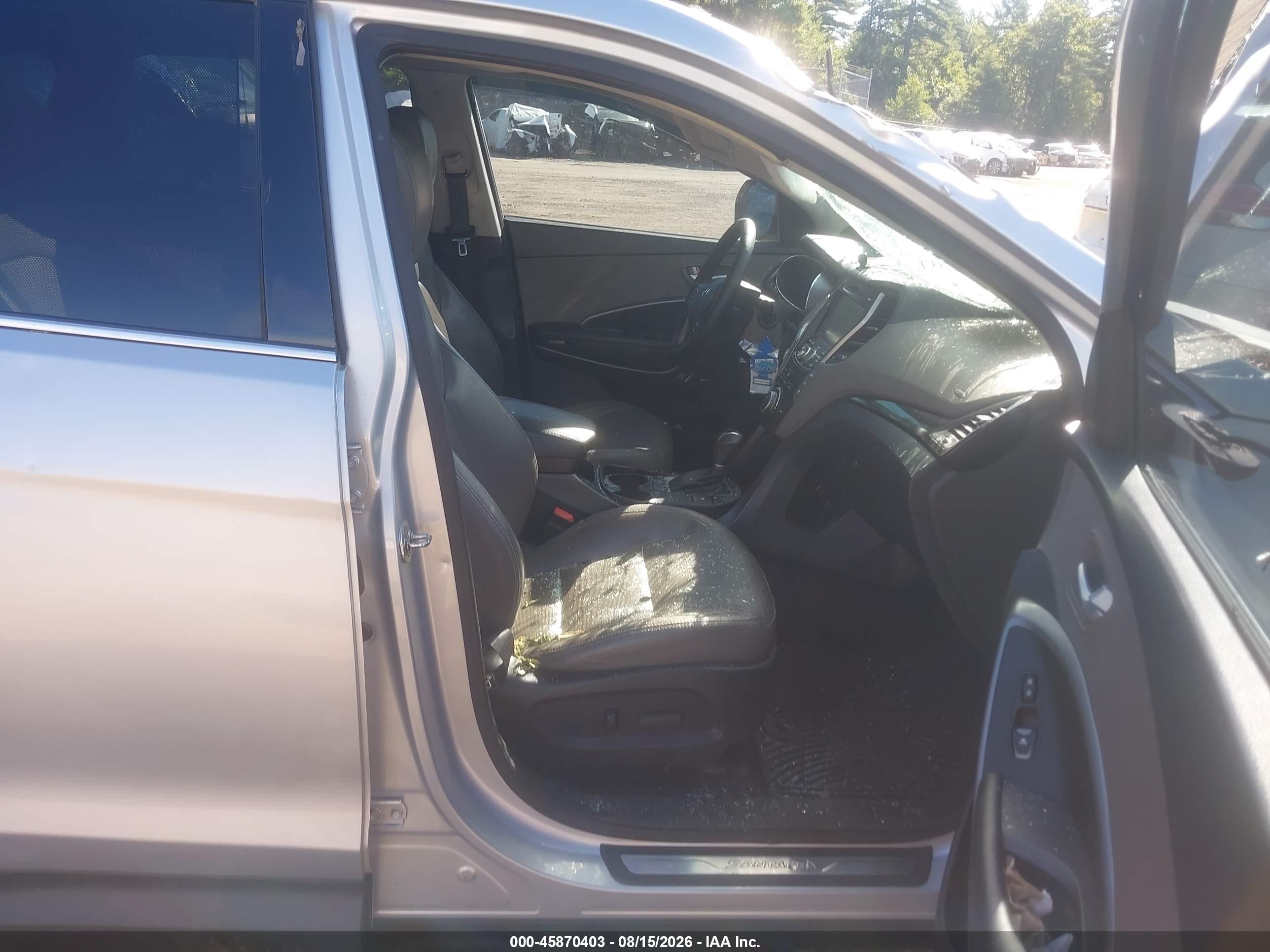2015 Hyundai Santa Fe Gls Gray vin: KM8SRDHF7FU121863