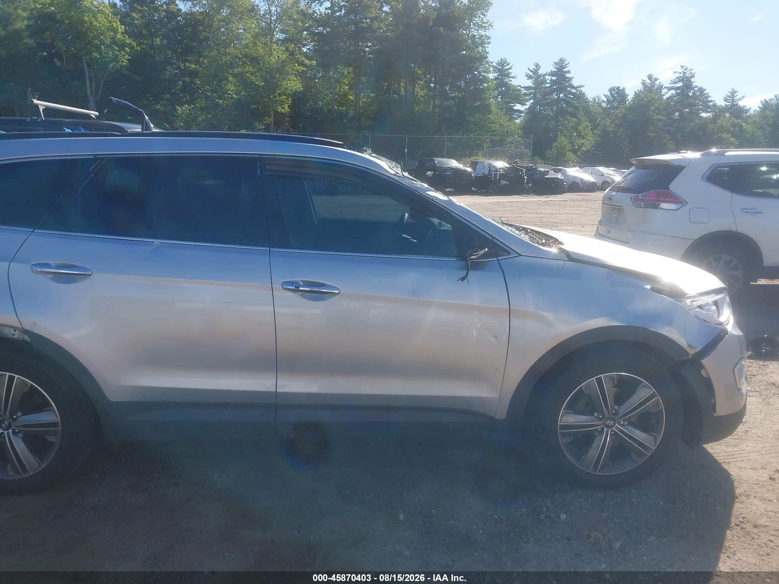 2015 Hyundai Santa Fe Gls Gray vin: KM8SRDHF7FU121863