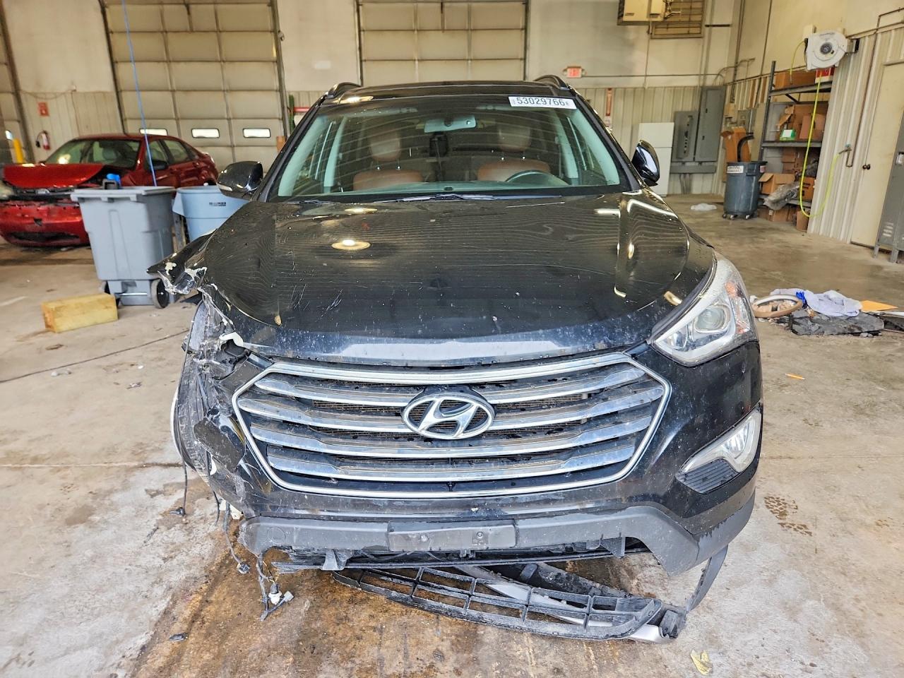 2013 Hyundai Santa Fe Limited Black vin: KM8SRDHF8DU011451