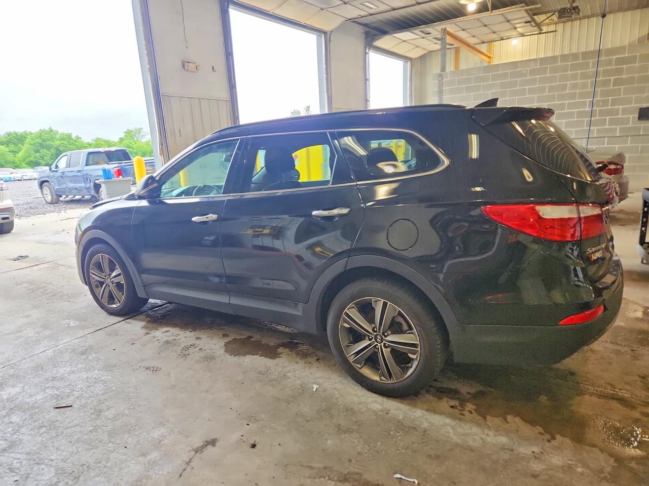 2013 Hyundai Santa Fe Limited Black vin: KM8SRDHF8DU011451