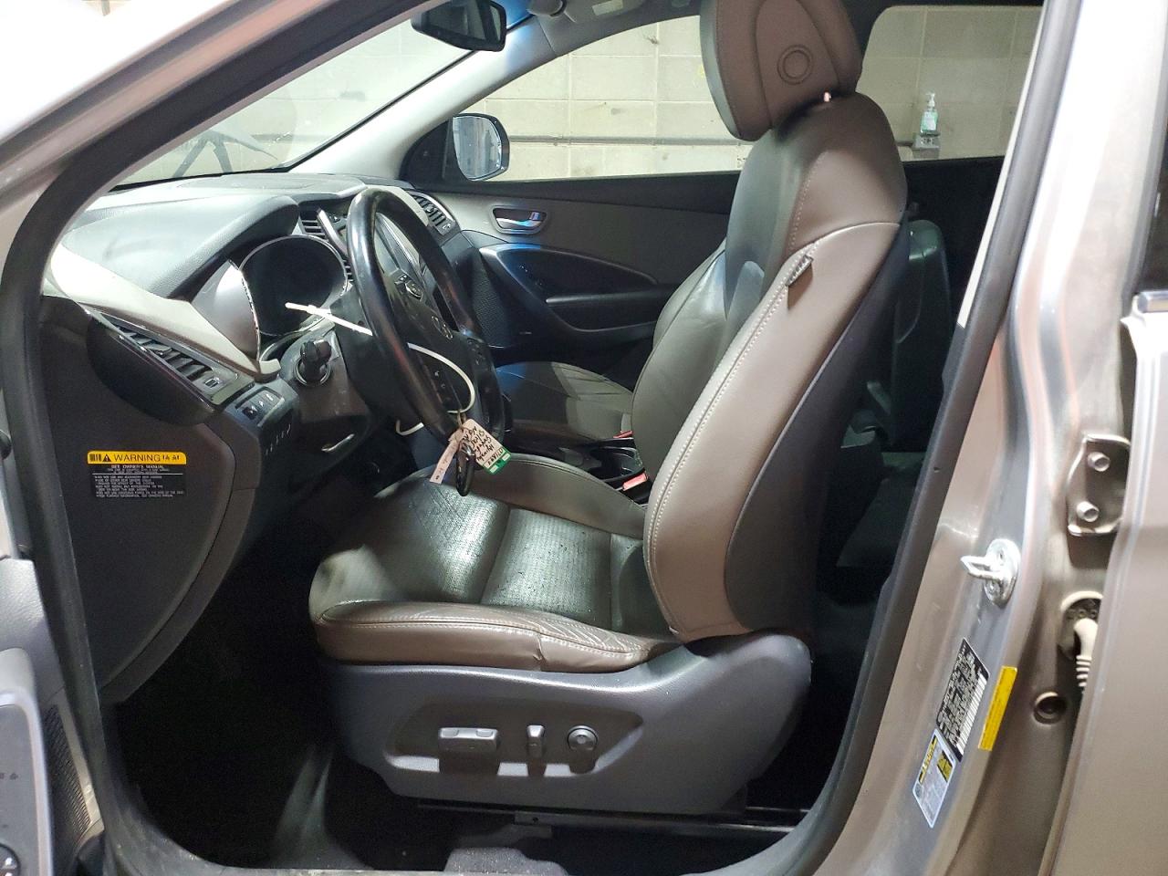 2014 Hyundai Santa Fe Limited Silver vin: KM8SRDHF8EU071893
