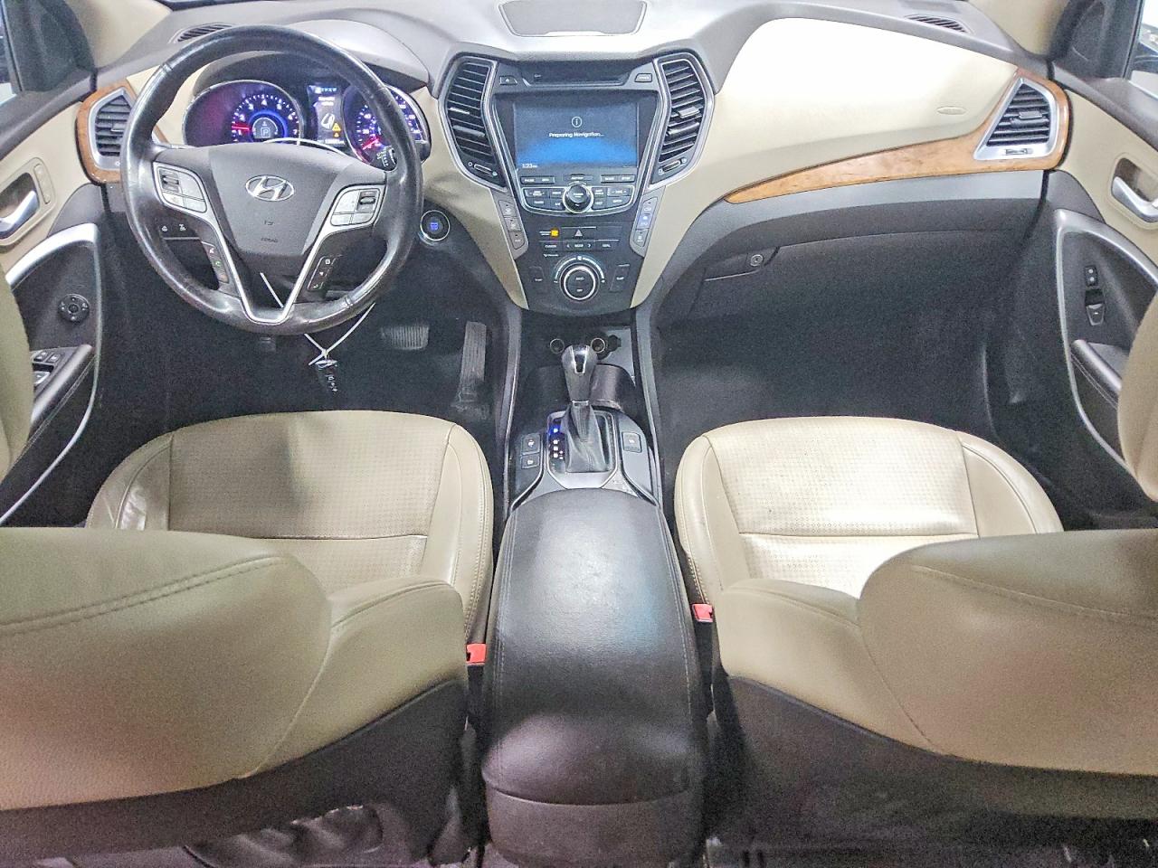 2014 Hyundai Santa Fe Limited Black vin: KM8SRDHF8EU088466