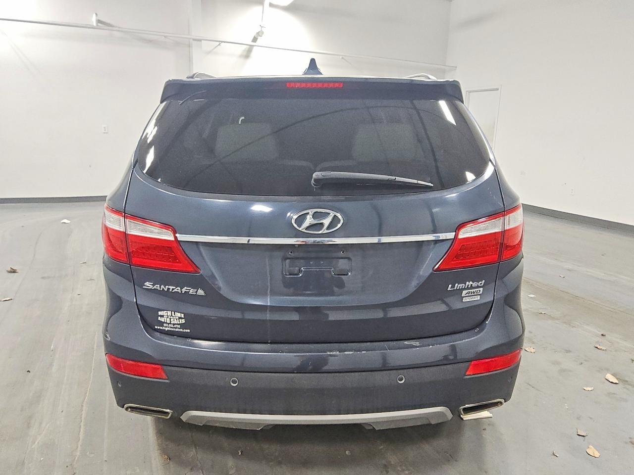 2014 Hyundai Santa Fe Limited Black vin: KM8SRDHF8EU088466