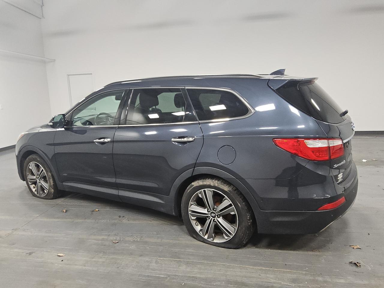 2014 Hyundai Santa Fe Limited Black vin: KM8SRDHF8EU088466 Damage: Left Front Door, Heavy Scratch, 1 To 2 Inches