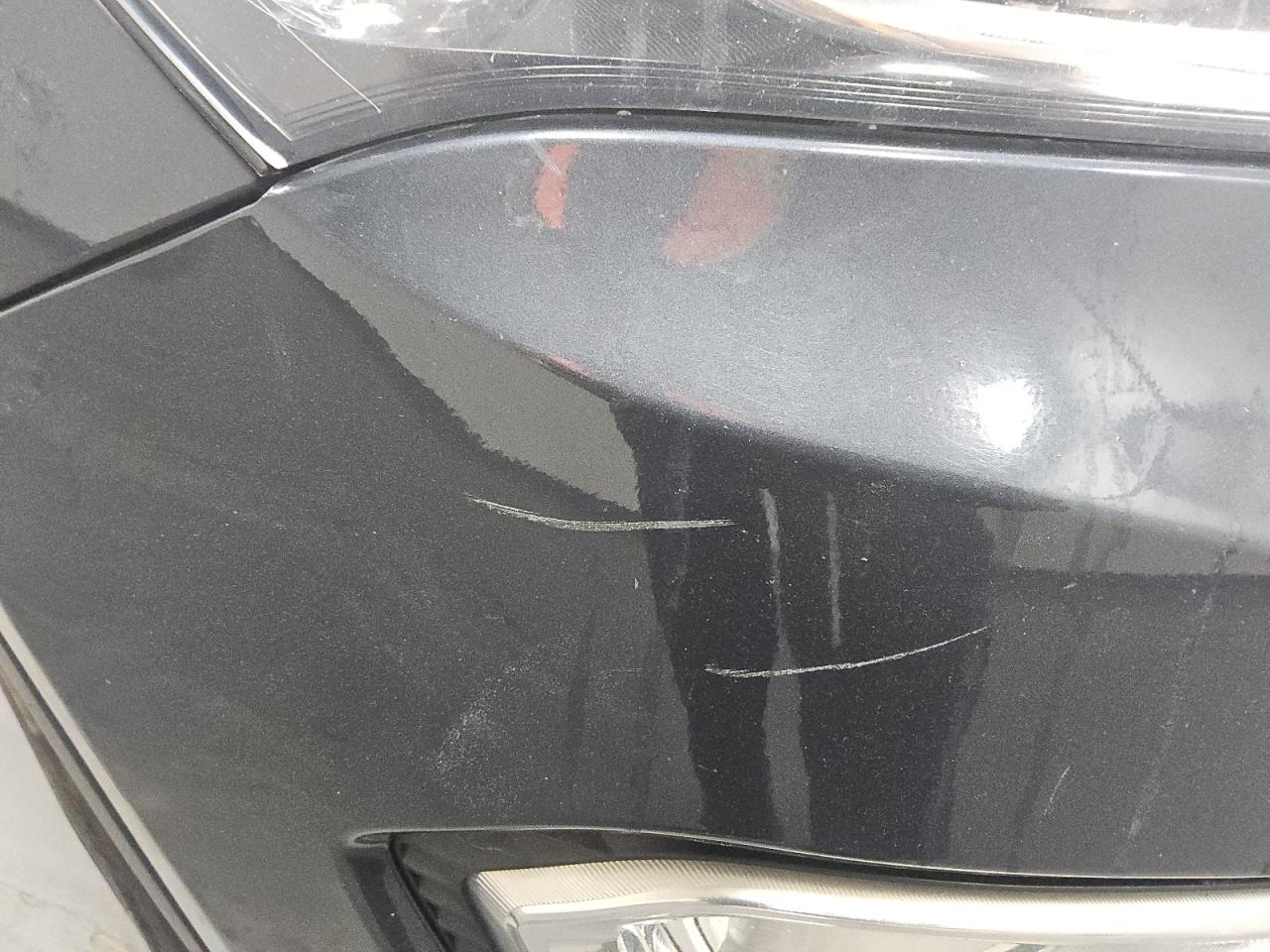 2014 Hyundai Santa Fe Limited Black vin: KM8SRDHF8EU088466 Damage: Front Bumper, Multiple Scratches Heavy, 2