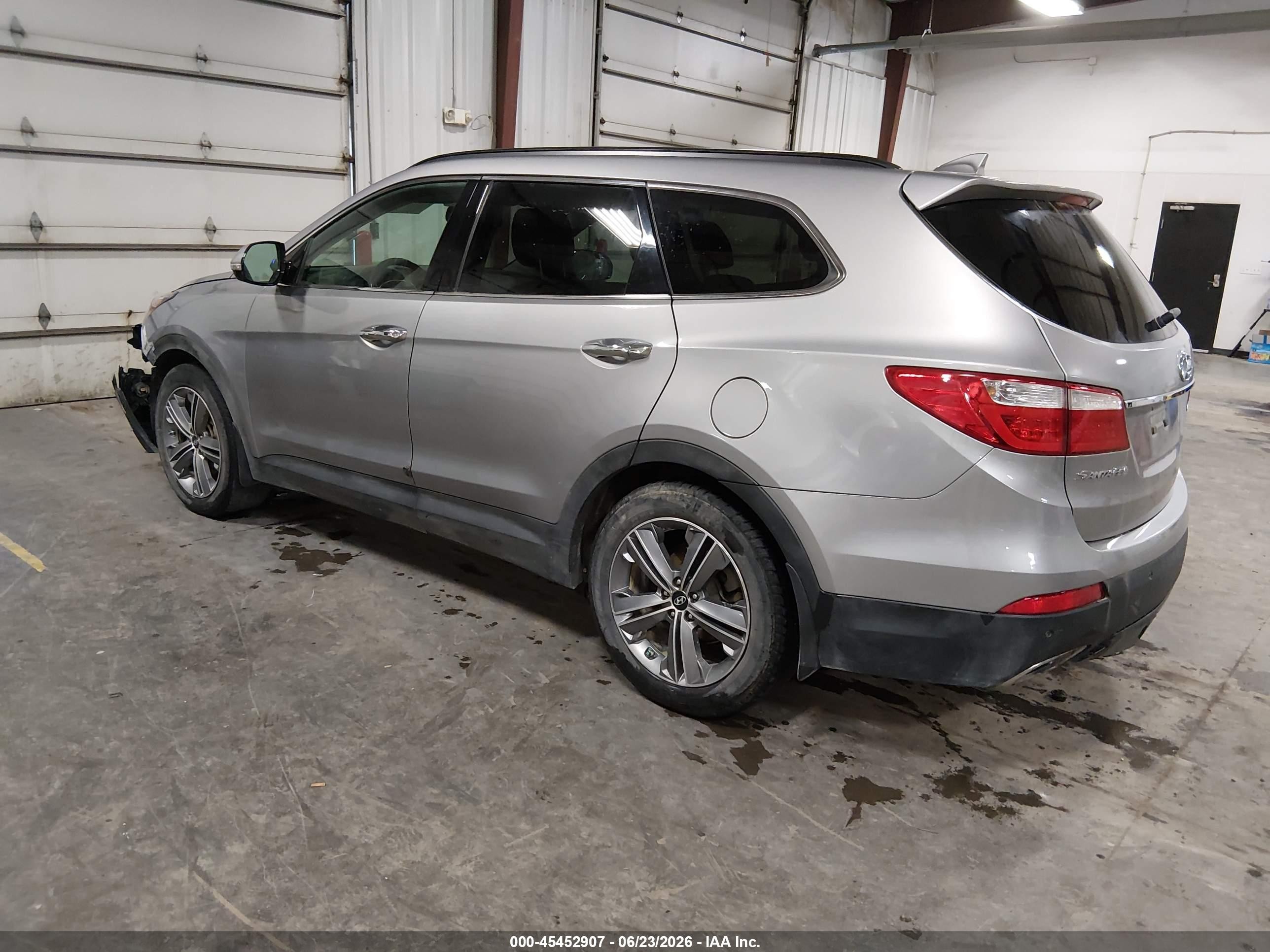 2015 Hyundai Santa Fe Limited Серый vin: KM8SRDHF8FU104599