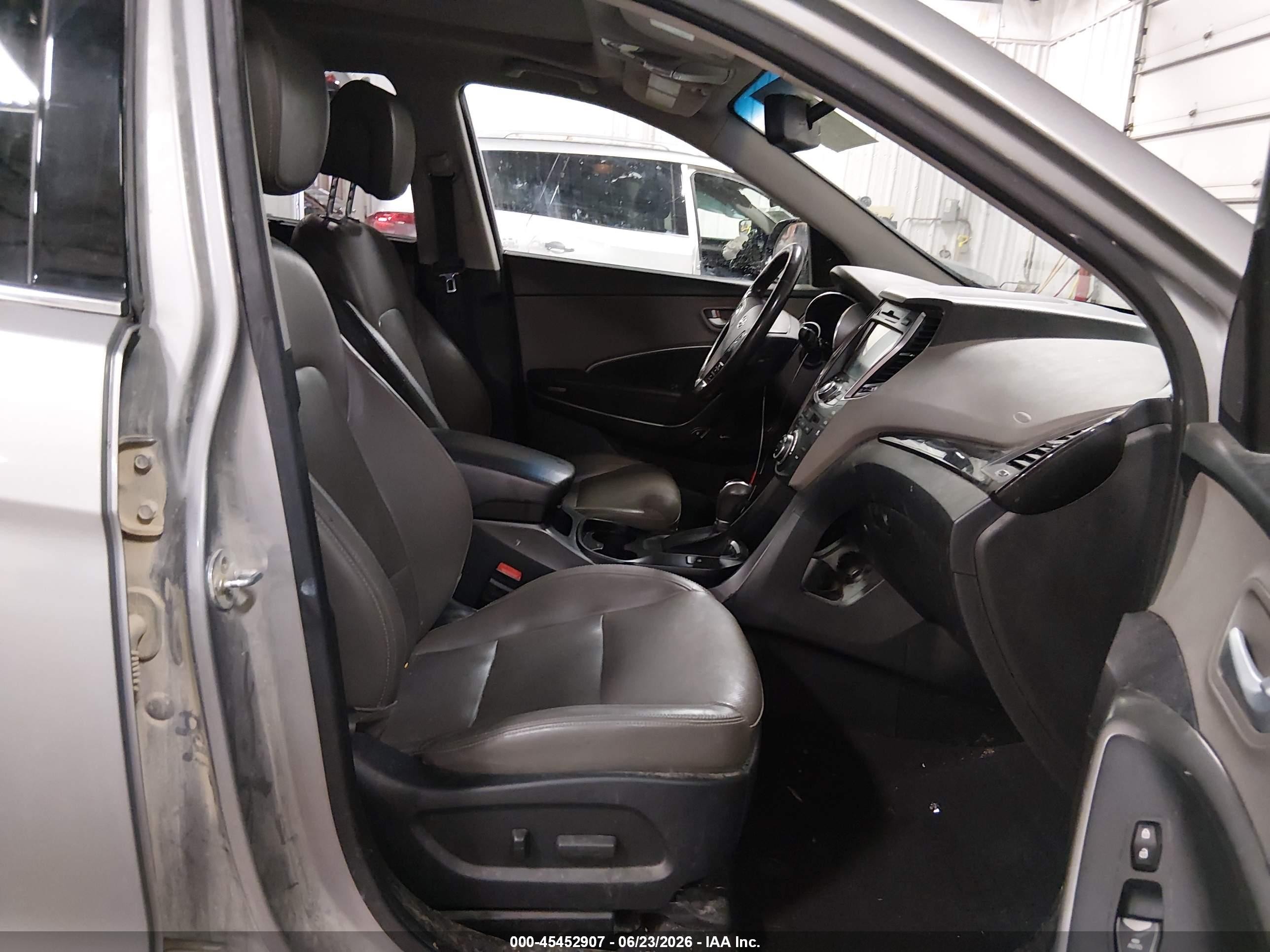 2015 Hyundai Santa Fe Limited Серый vin: KM8SRDHF8FU104599