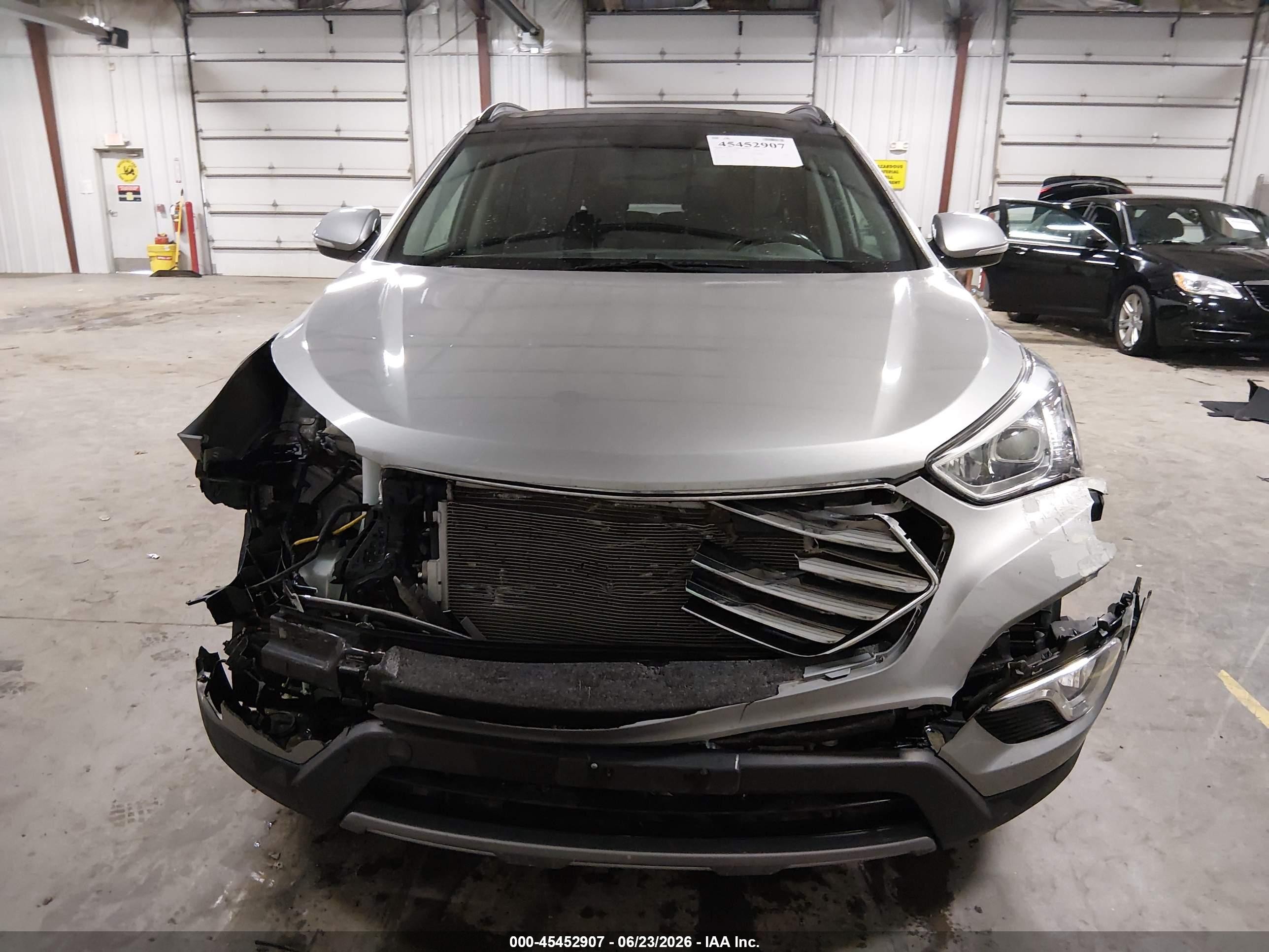 2015 Hyundai Santa Fe Limited Серый vin: KM8SRDHF8FU104599