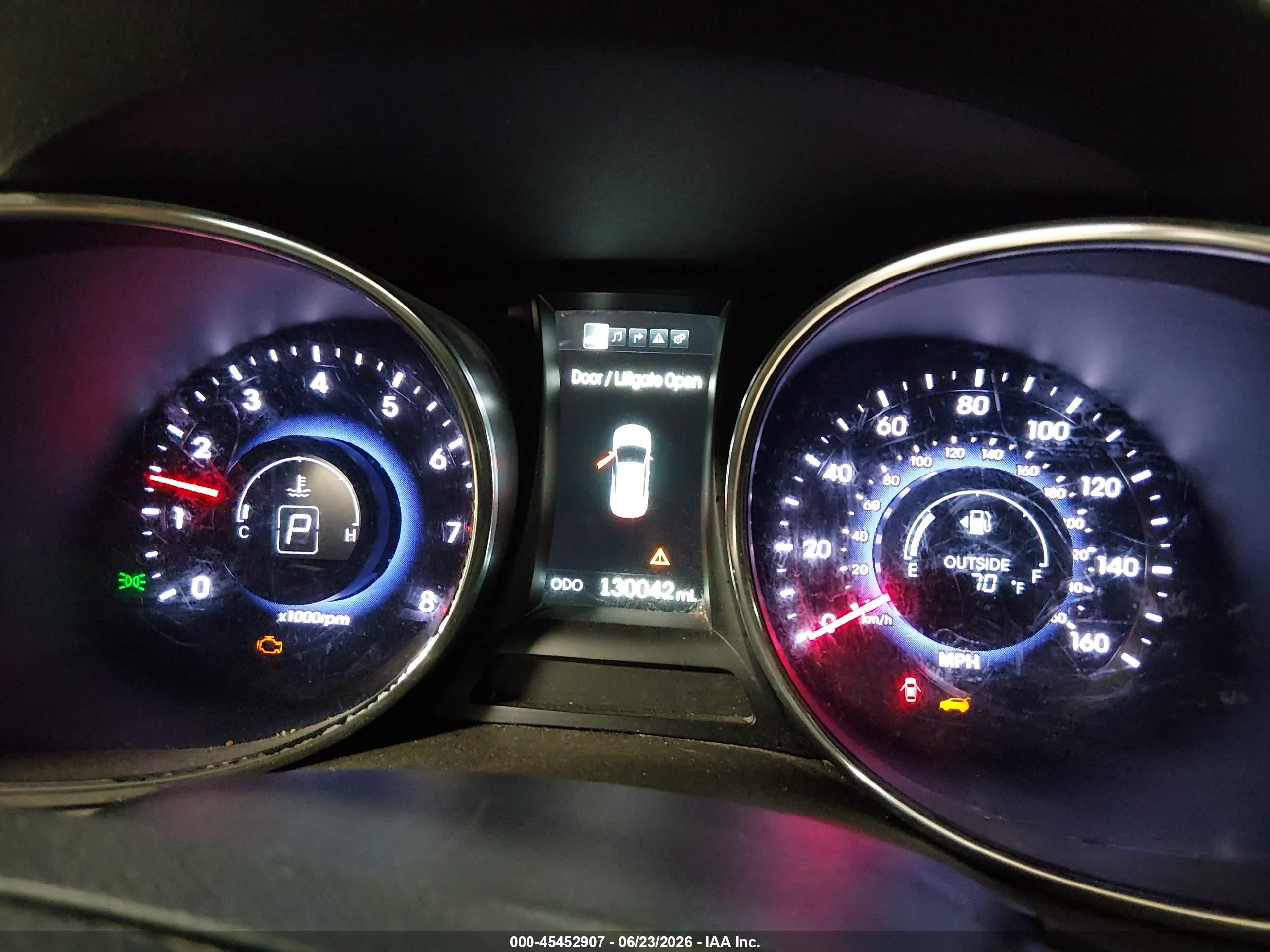 2015 Hyundai Santa Fe Limited Серый vin: KM8SRDHF8FU104599