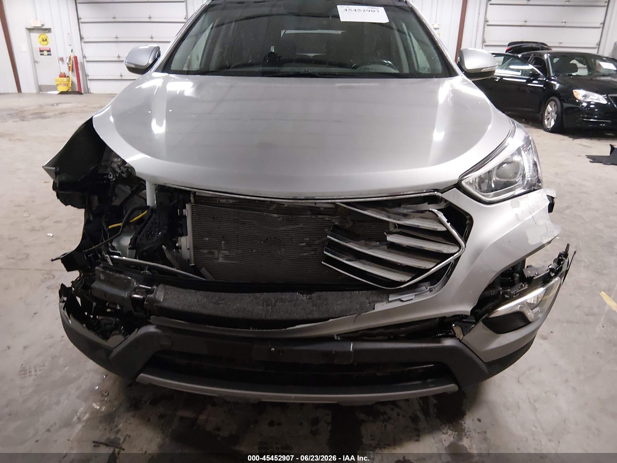 2015 Hyundai Santa Fe Limited Серый vin: KM8SRDHF8FU104599