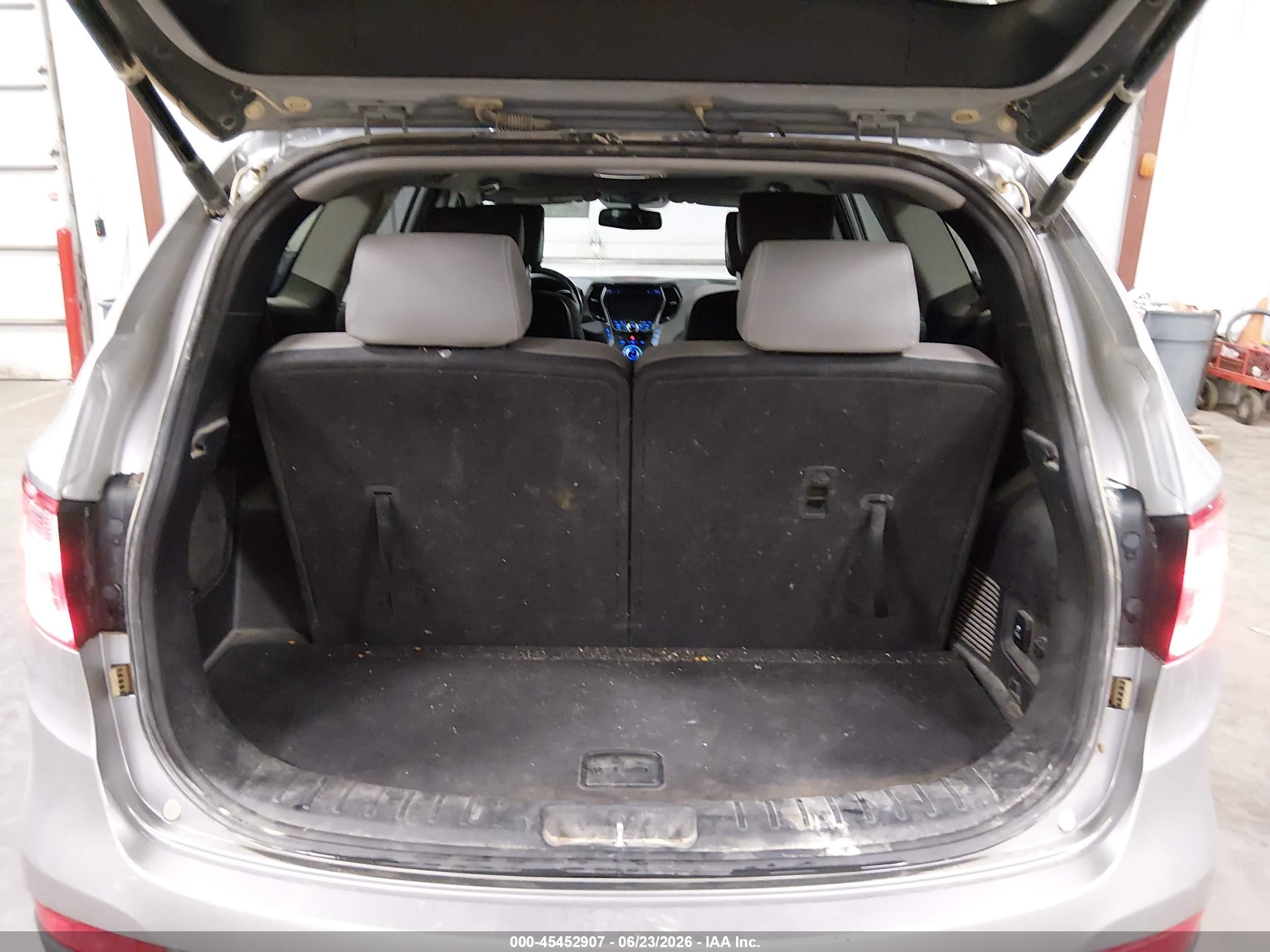 2015 Hyundai Santa Fe Limited Серый vin: KM8SRDHF8FU104599