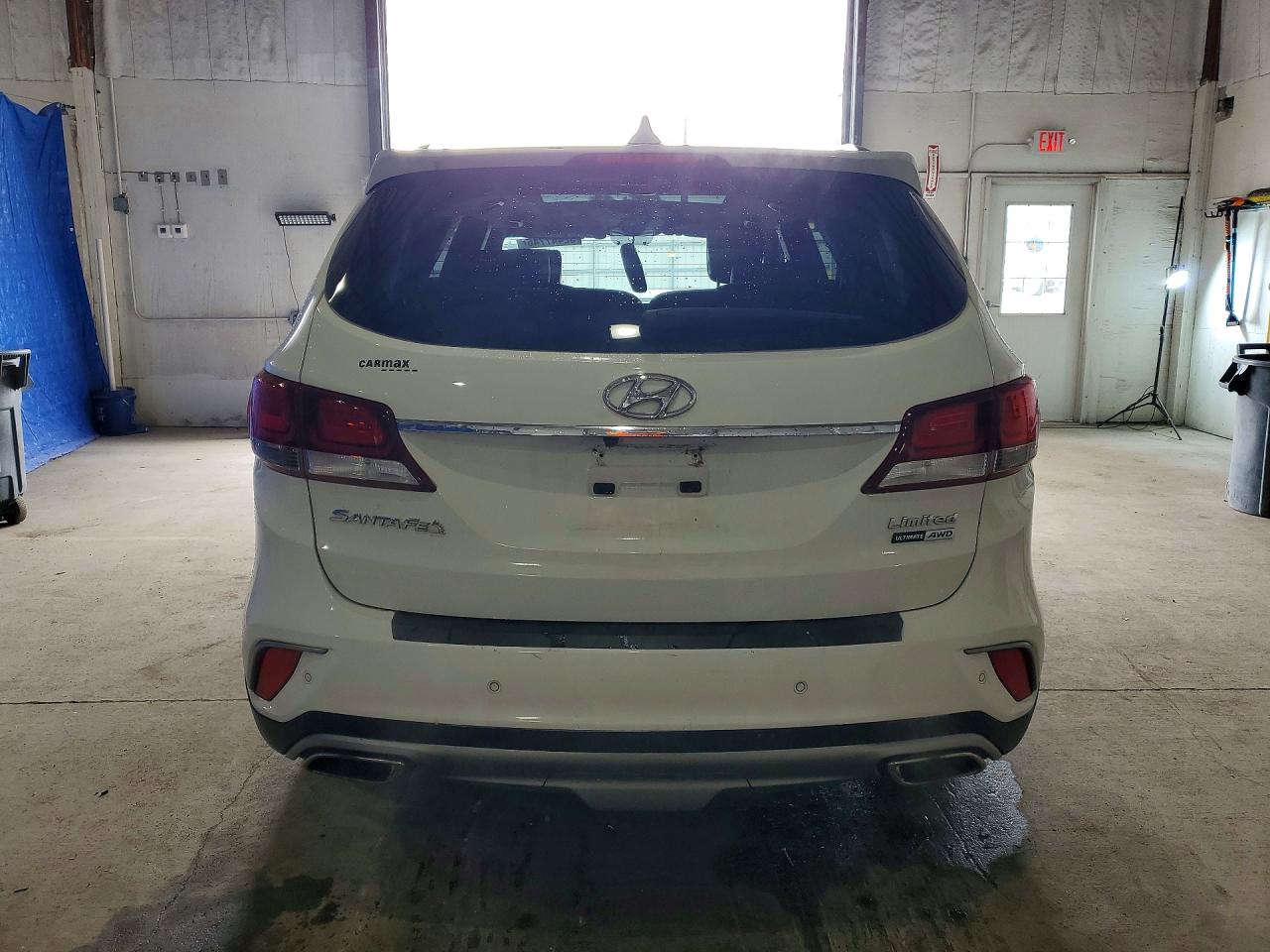 2017 Hyundai Santa Fe Limited Ultimate White vin: KM8SRDHF8HU203376