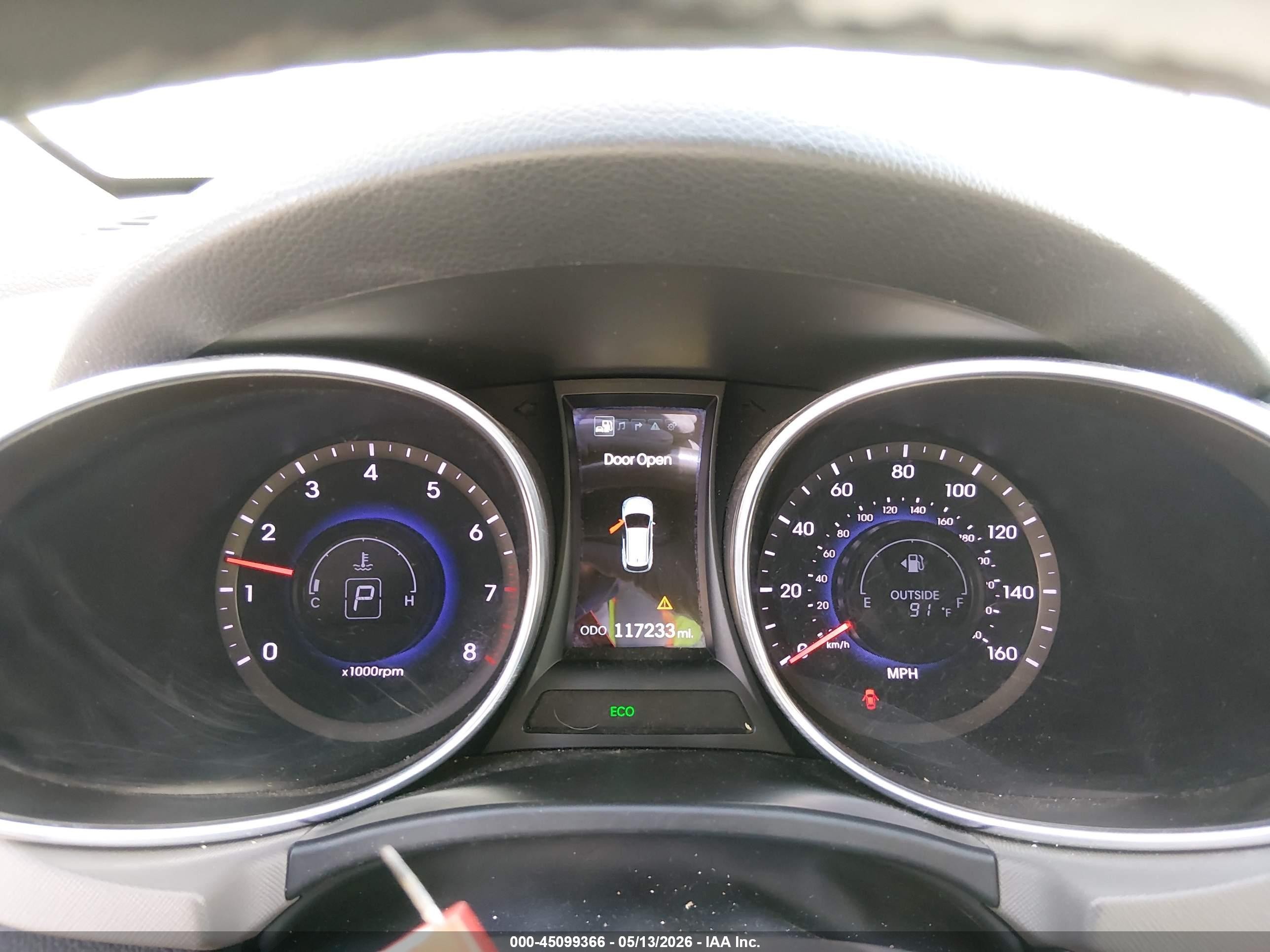2013 Hyundai Santa Fe Limited White vin: KM8SRDHF9DU000944