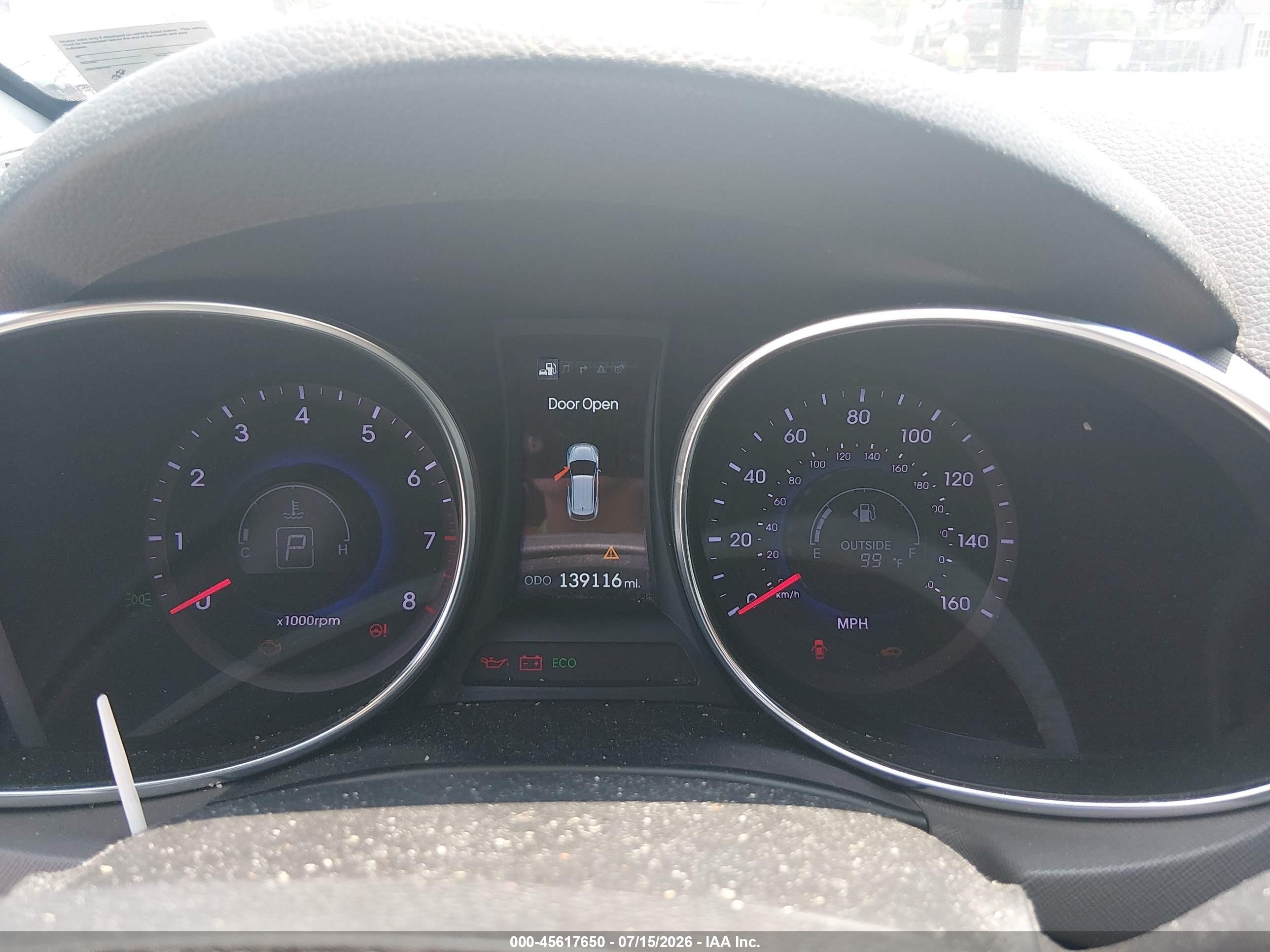 2013 Hyundai Santa Fe Limited Gray vin: KM8SRDHF9DU004668