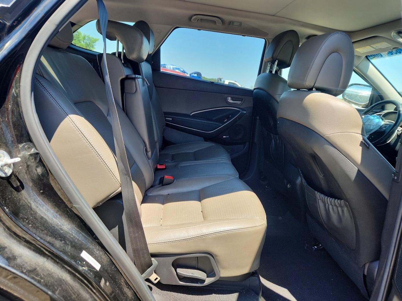 2014 Hyundai Santa Fe Gls Black vin: KM8SRDHF9EU045643