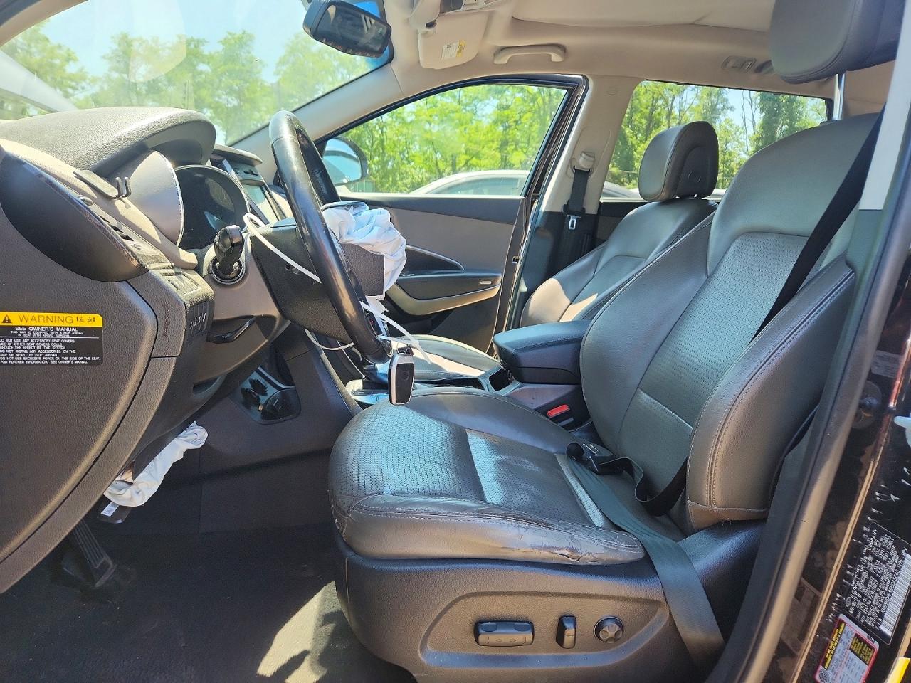2014 Hyundai Santa Fe Gls Black vin: KM8SRDHF9EU045643