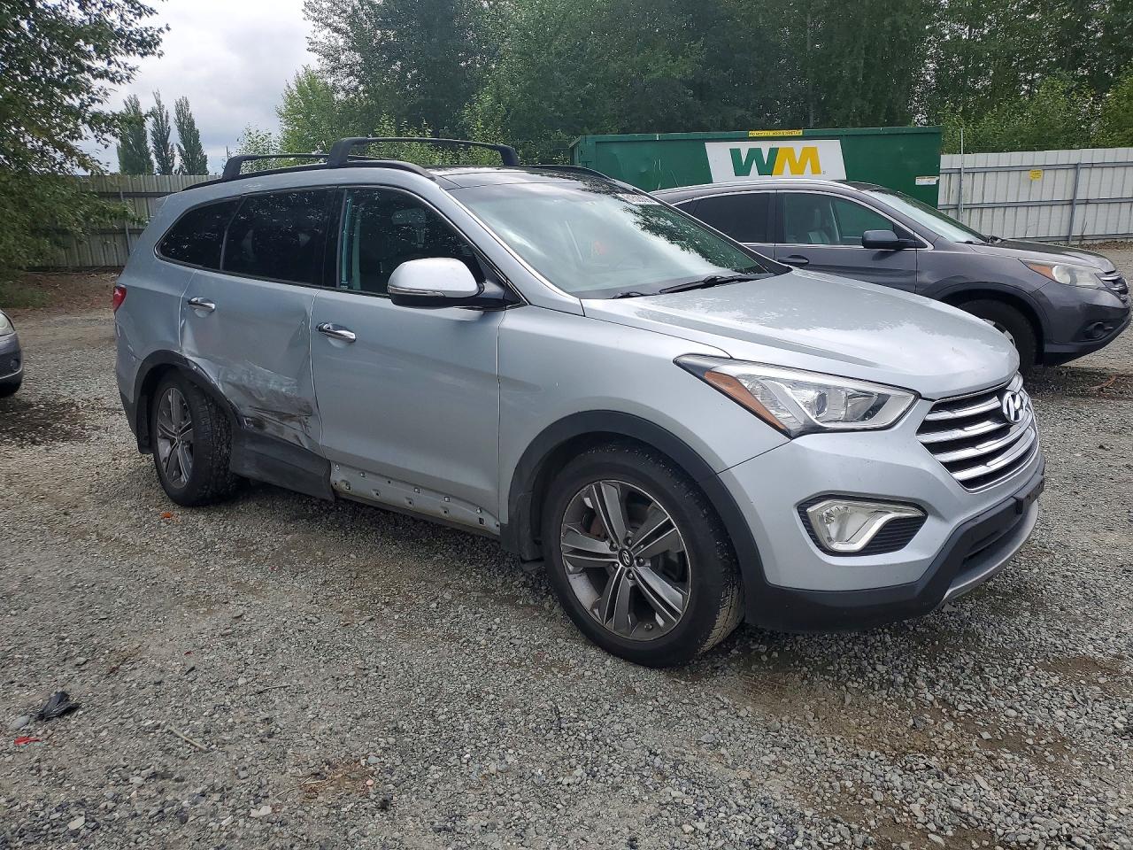 2015 Hyundai Santa Fe Limited Silver vin: KM8SRDHF9FU094116