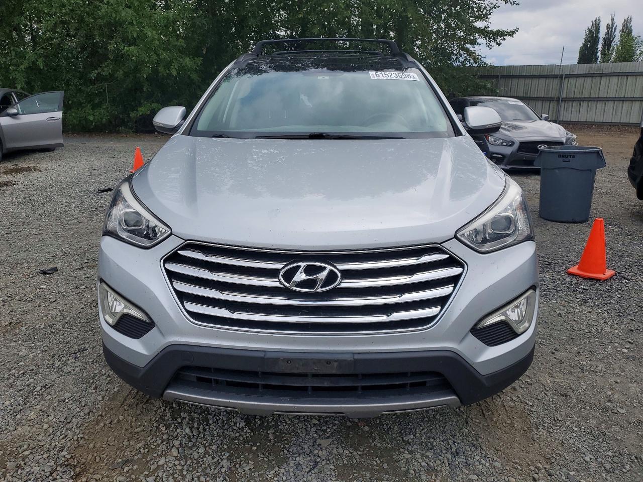 2015 Hyundai Santa Fe Limited Silver vin: KM8SRDHF9FU094116