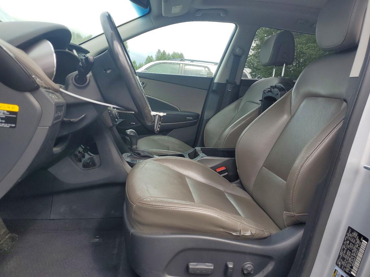 2015 Hyundai Santa Fe Limited Silver vin: KM8SRDHF9FU094116