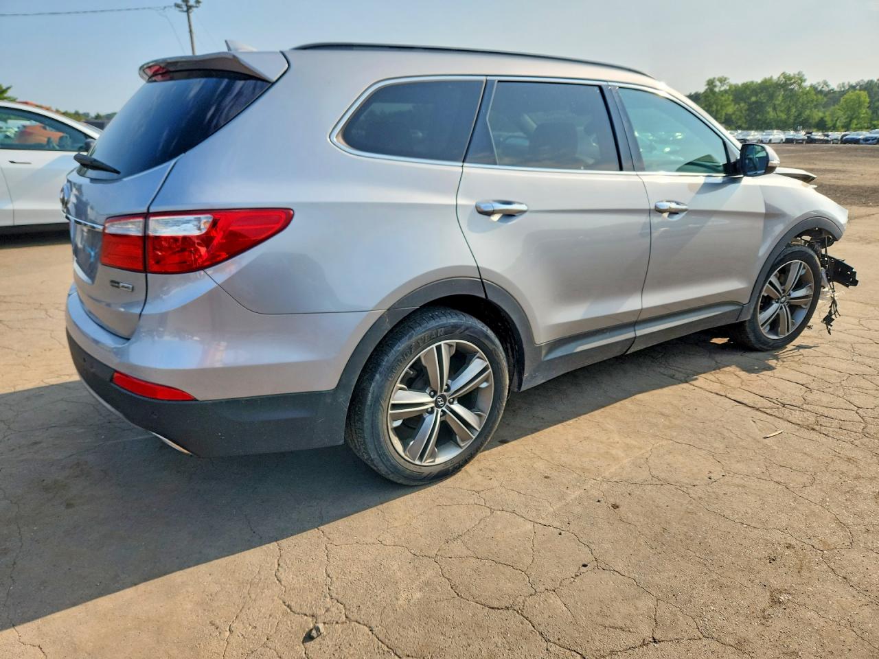 2015 Hyundai Santa Fe Gls Silver vin: KM8SRDHF9FU096626