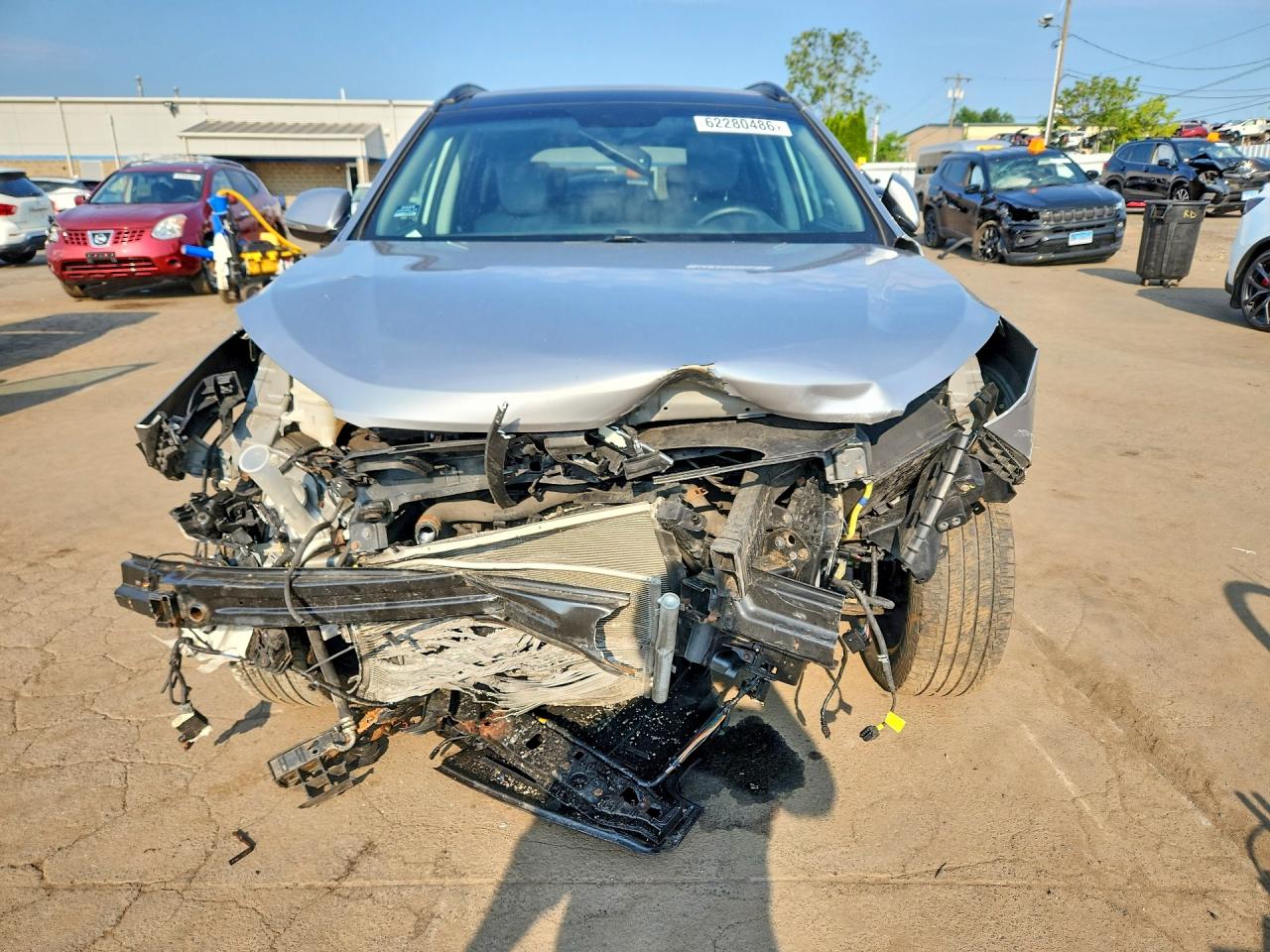 2015 Hyundai Santa Fe Gls Silver vin: KM8SRDHF9FU096626