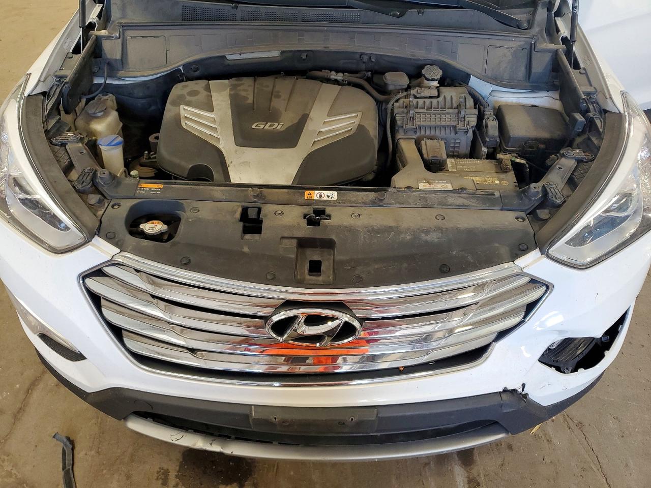 2015 Hyundai Santa Fe Limited White vin: KM8SRDHF9FU121136