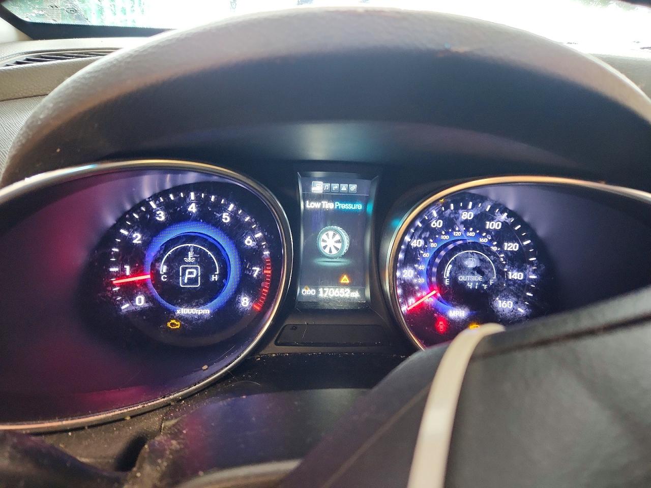 2013 Hyundai Santa Fe Limited White vin: KM8SRDHFXDU004503