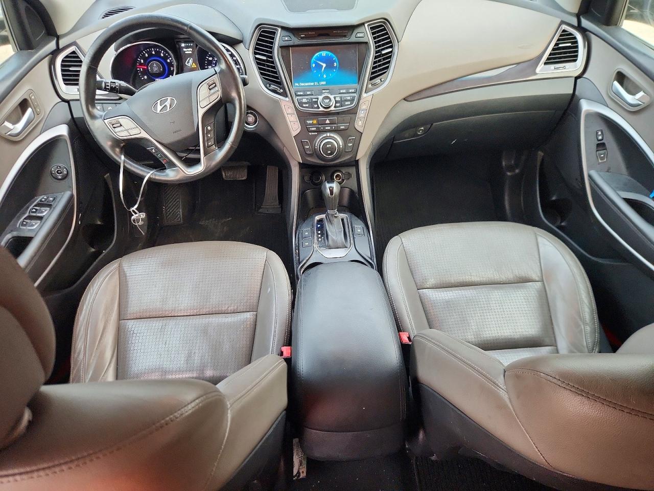 2014 Hyundai Santa Fe Gls Black vin: KM8SRDHFXEU085813