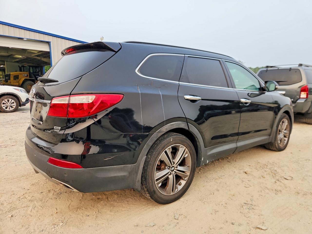 2014 Hyundai Santa Fe Gls Black vin: KM8SRDHFXEU085813