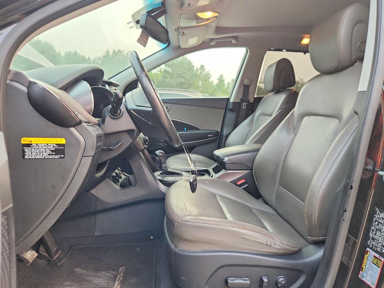 2014 Hyundai Santa Fe Gls Black vin: KM8SRDHFXEU085813