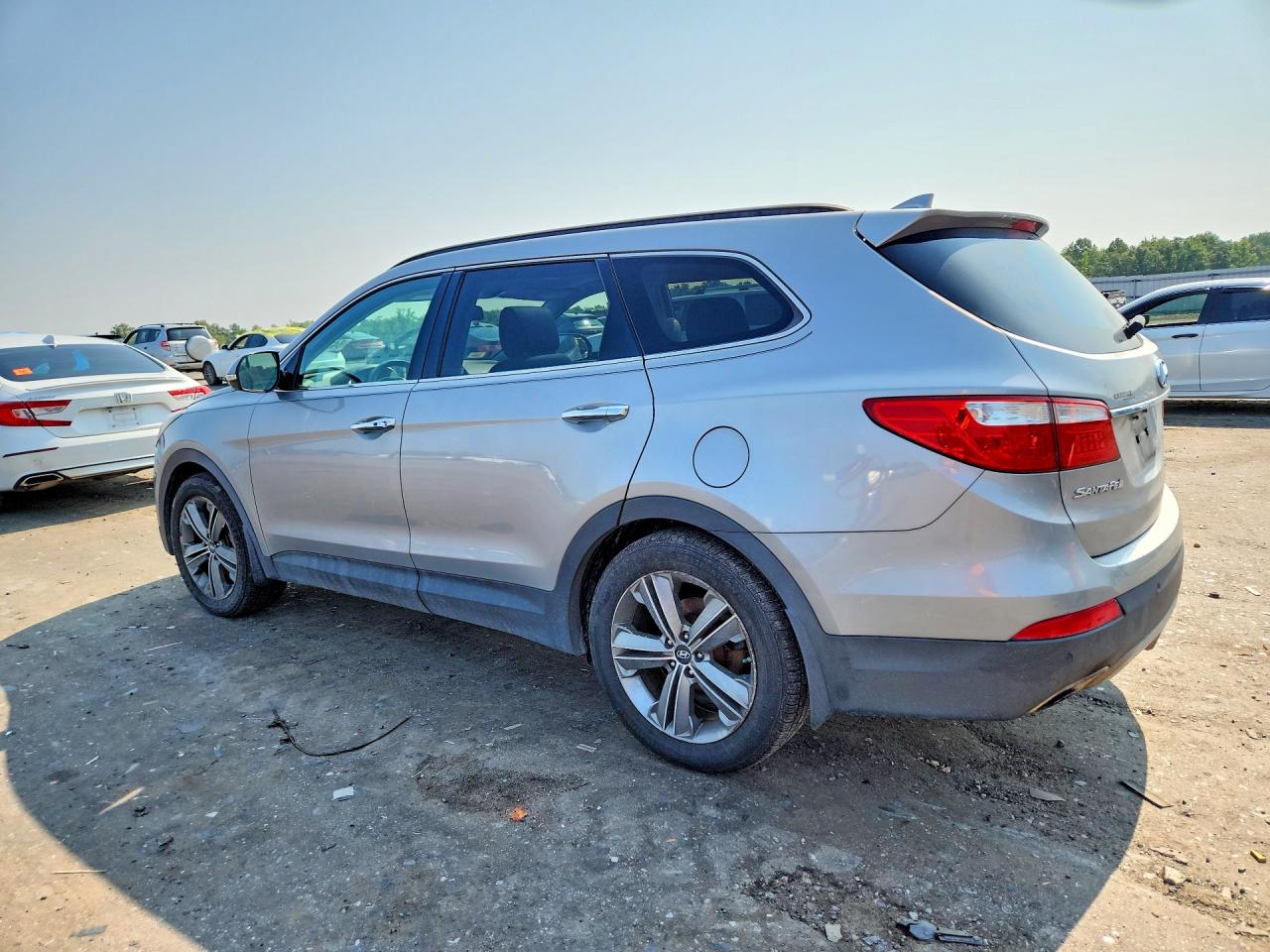 2015 Hyundai Santa Fe Limited Silver vin: KM8SRDHFXFU104667