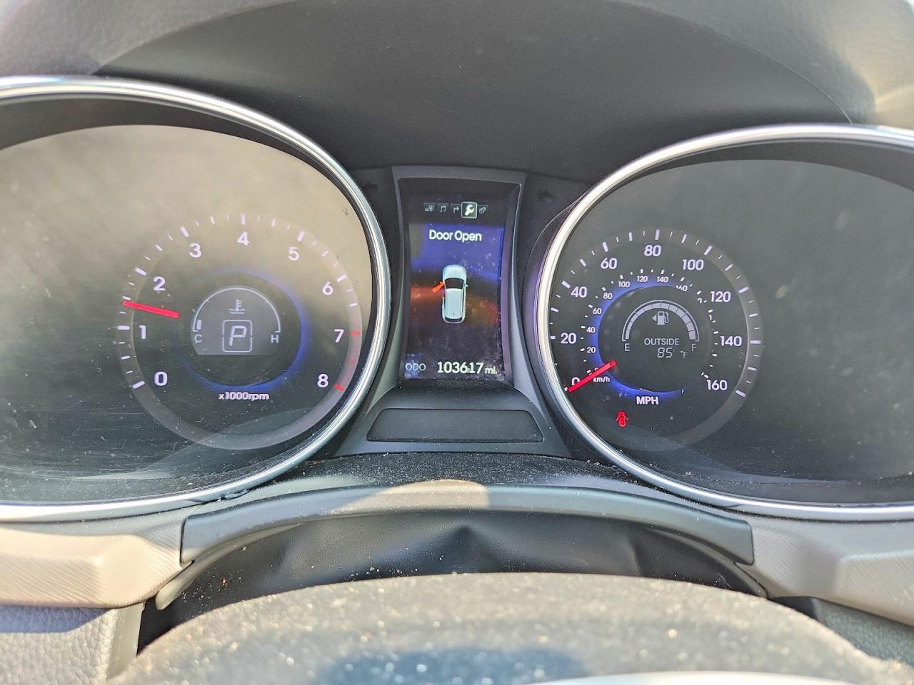 2015 Hyundai Santa Fe Limited Silver vin: KM8SRDHFXFU104667