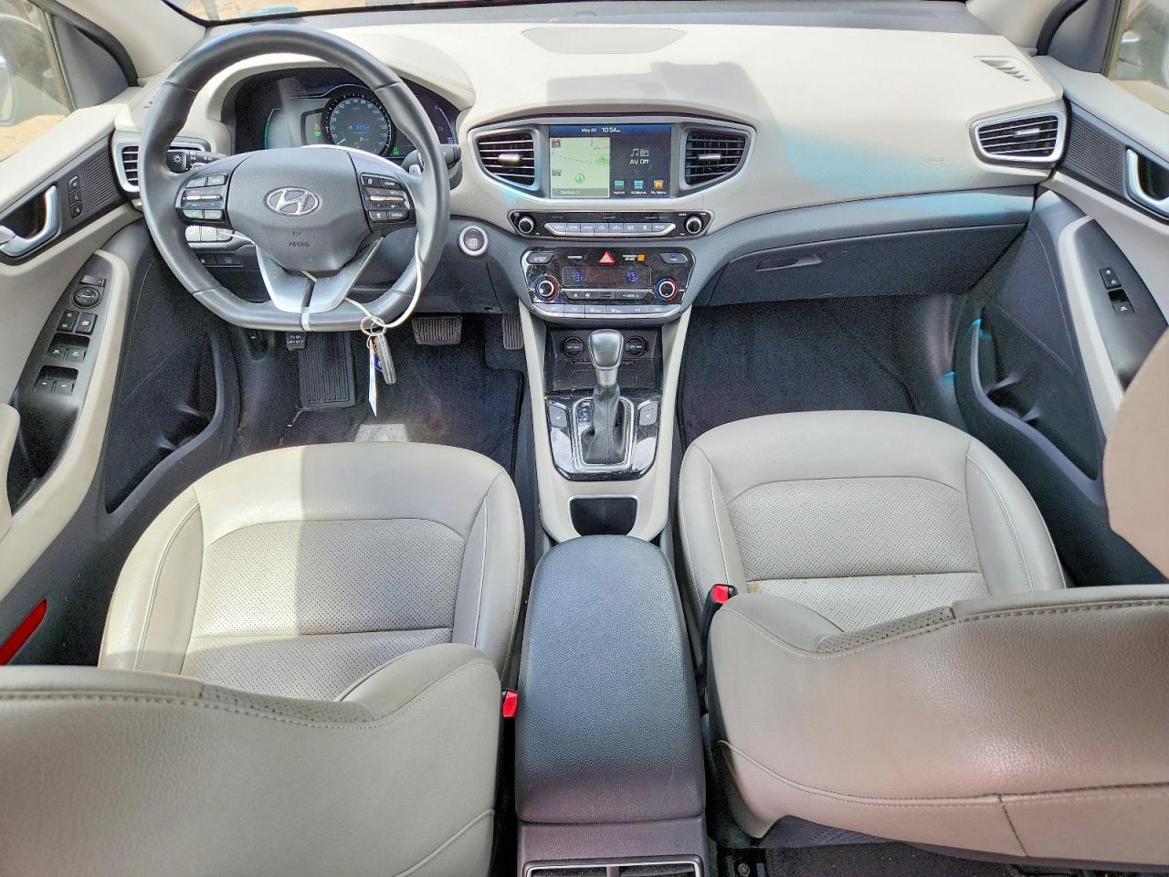 2018 Hyundai Ioniq Limited Черный vin: KMHC05LC0JU072208