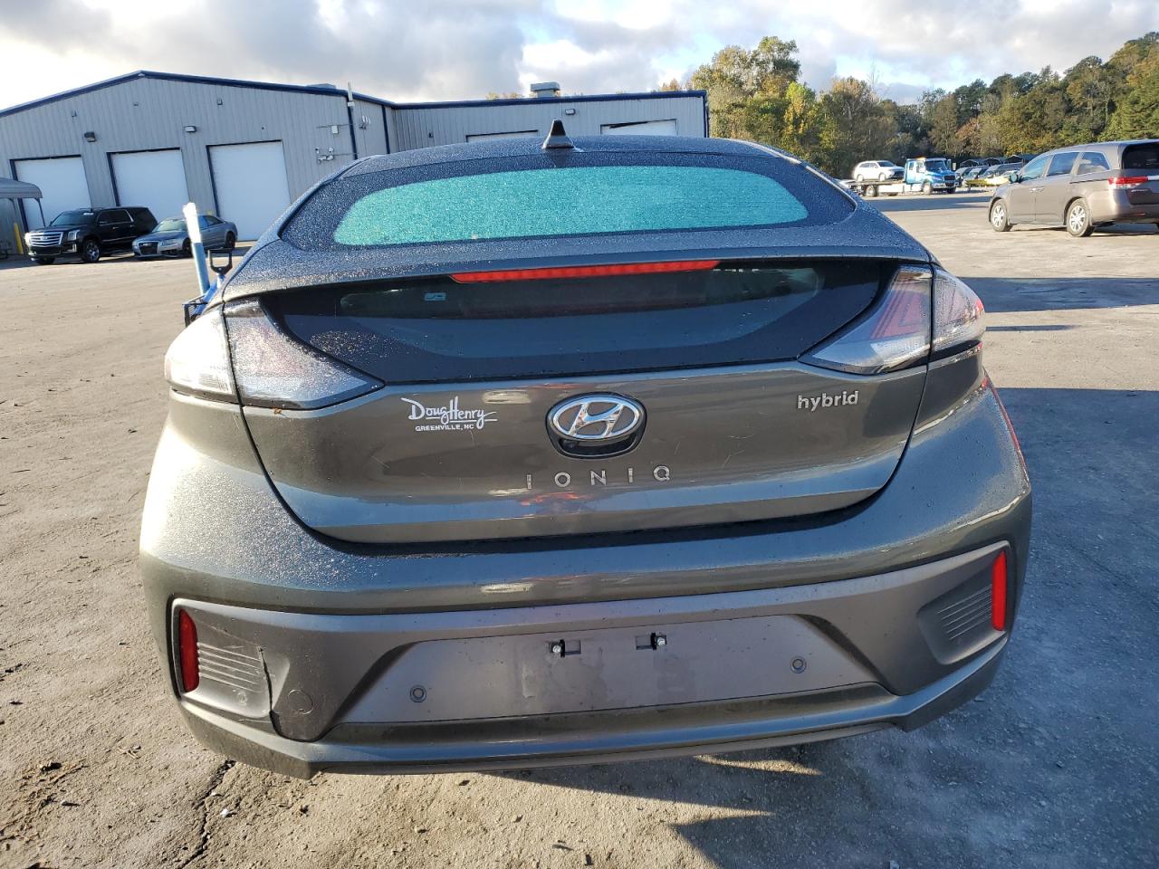 2022 Hyundai Ioniq Limited Gray vin: KMHC05LC0NU266436