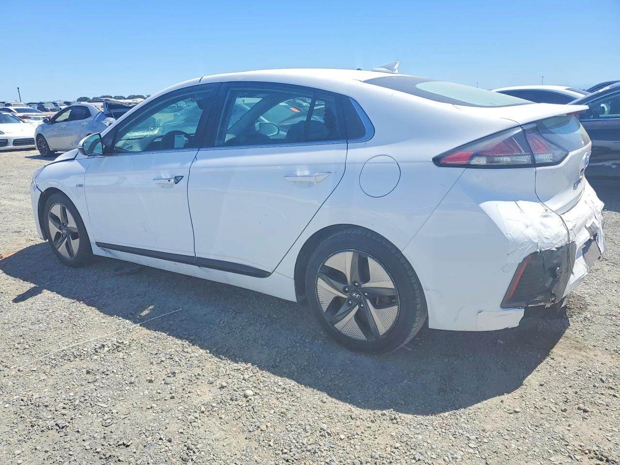 2020 Hyundai Ioniq Limited Белый vin: KMHC05LC4LU235140