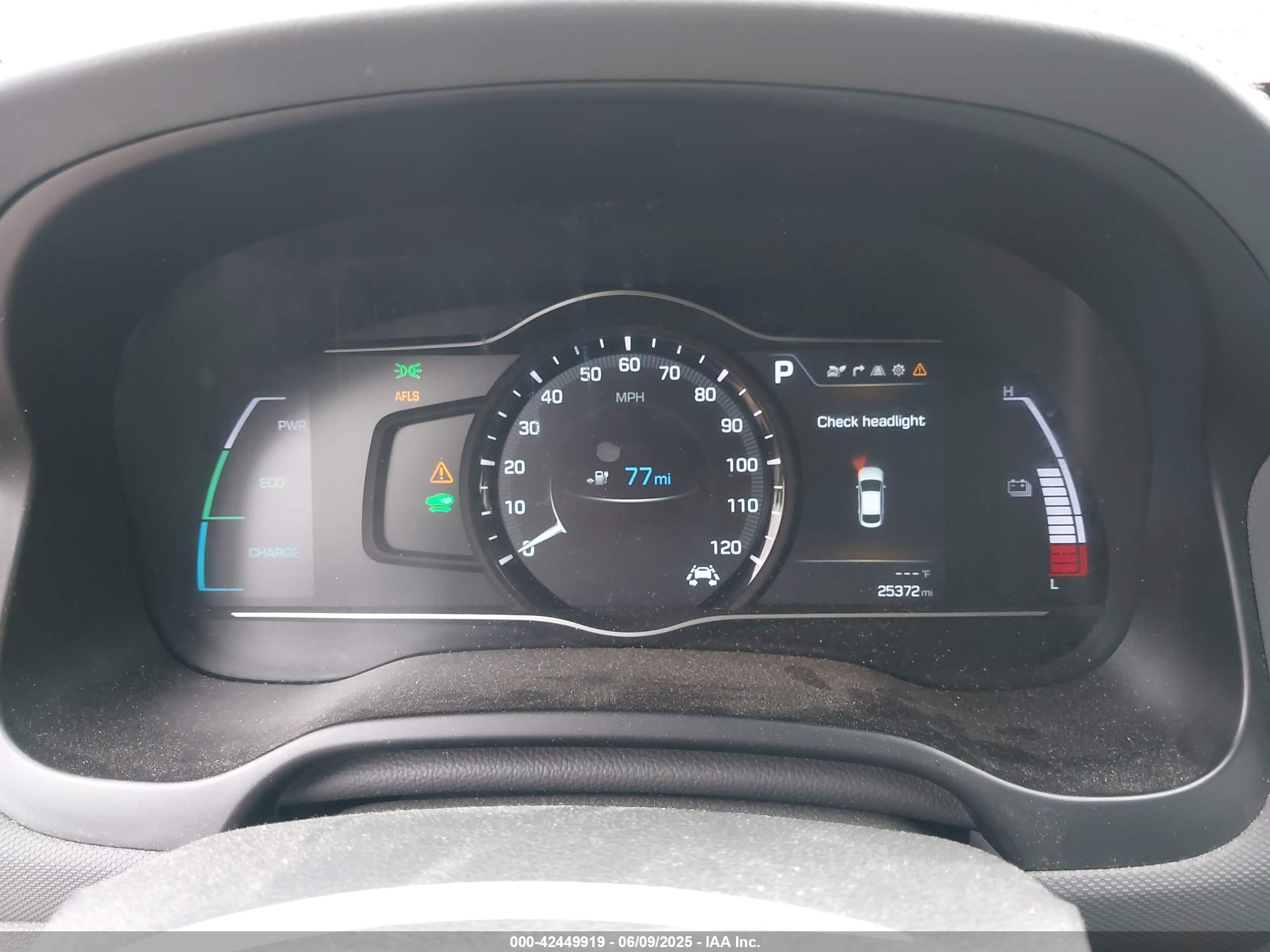 2019 Hyundai Ioniq Electric Limited Black vin: KMHC05LH1KU047265