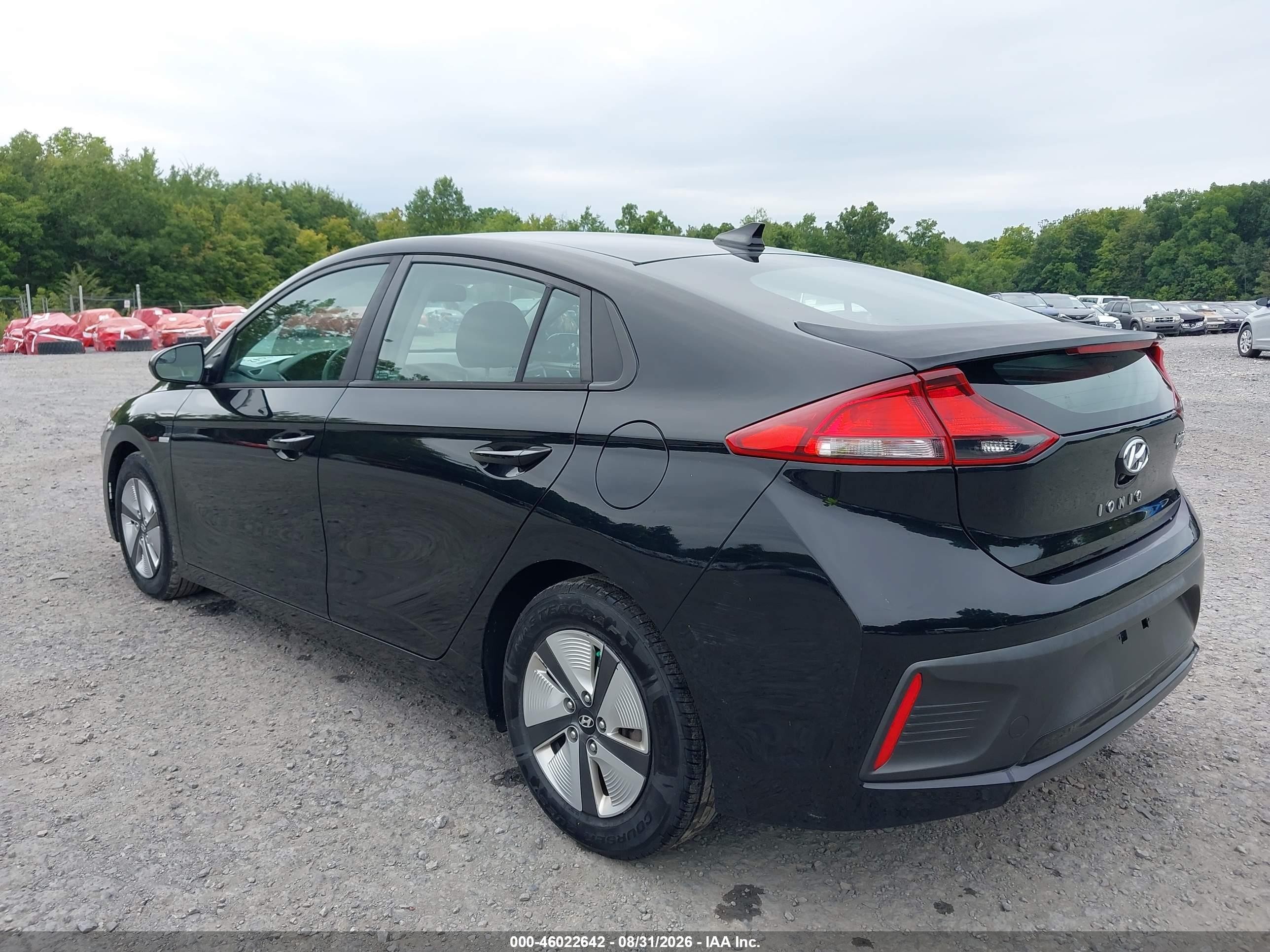 2019 Hyundai Ioniq Hybrid Blue Black vin: KMHC65LC0KU156576