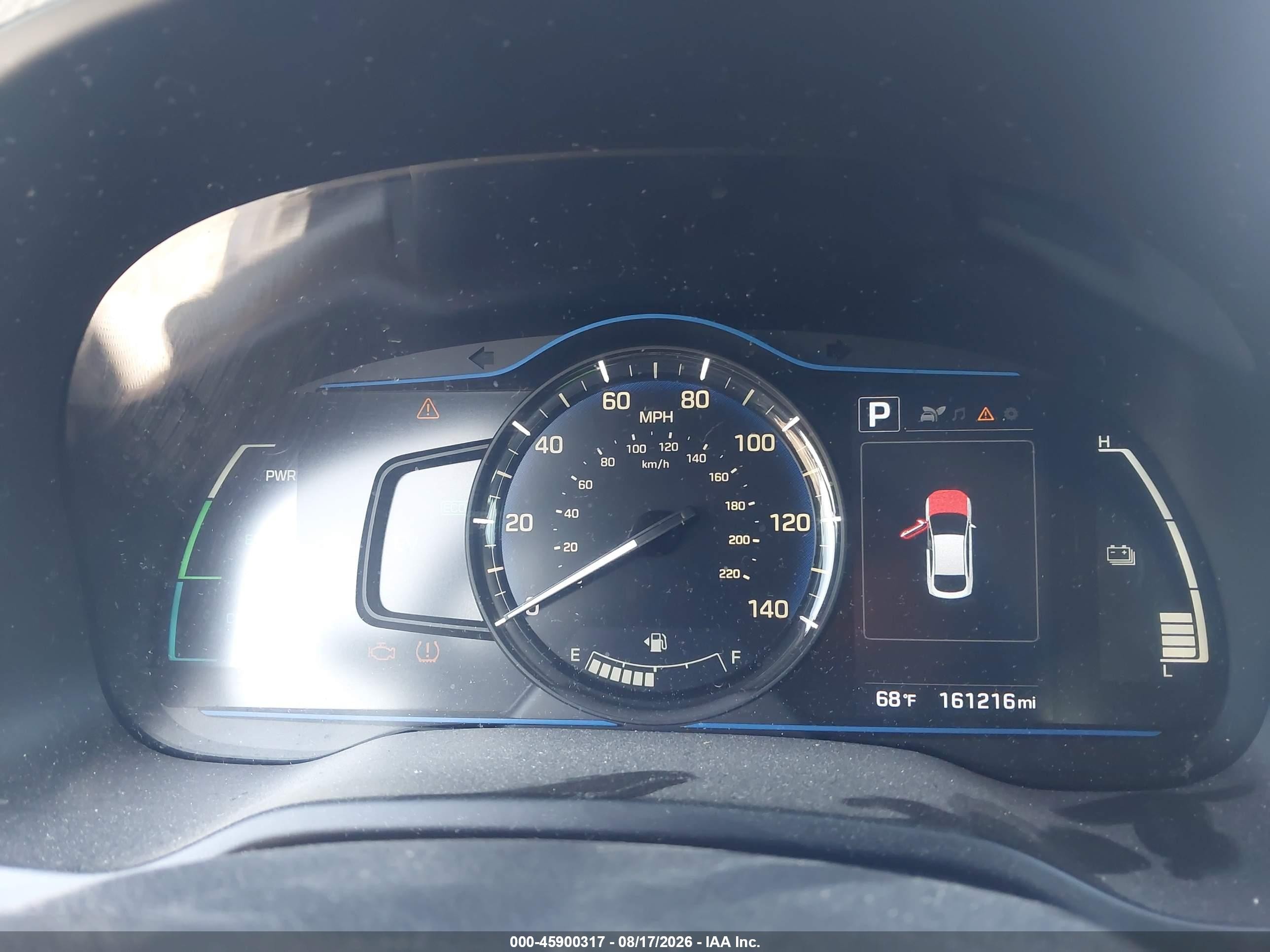 2018 Hyundai Ioniq Hybrid Blue Gray vin: KMHC65LC1JU065797