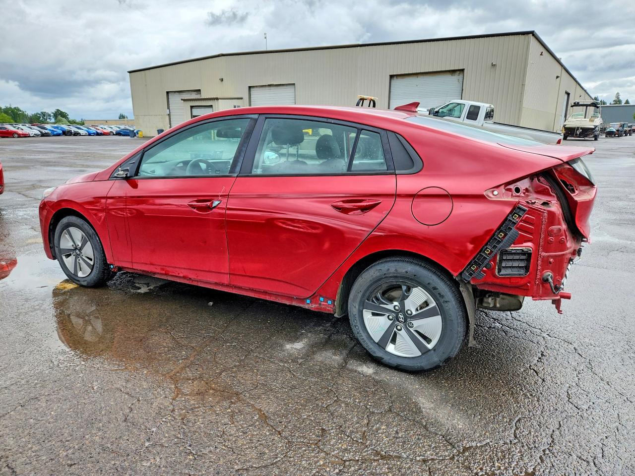 2022 Hyundai Ioniq Blue Red vin: KMHC65LC1NU267996