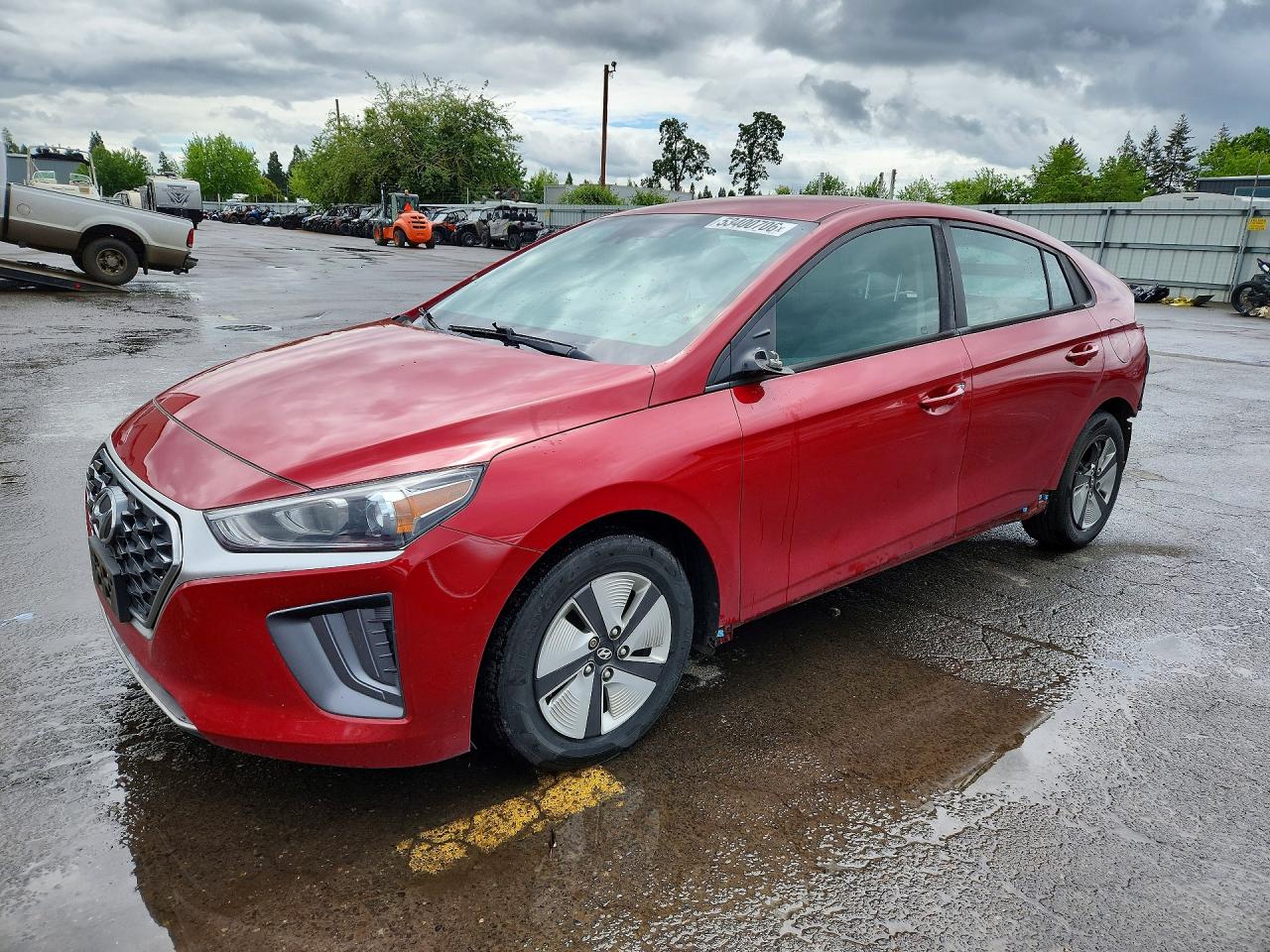 2022 Hyundai Ioniq Blue Red vin: KMHC65LC1NU267996