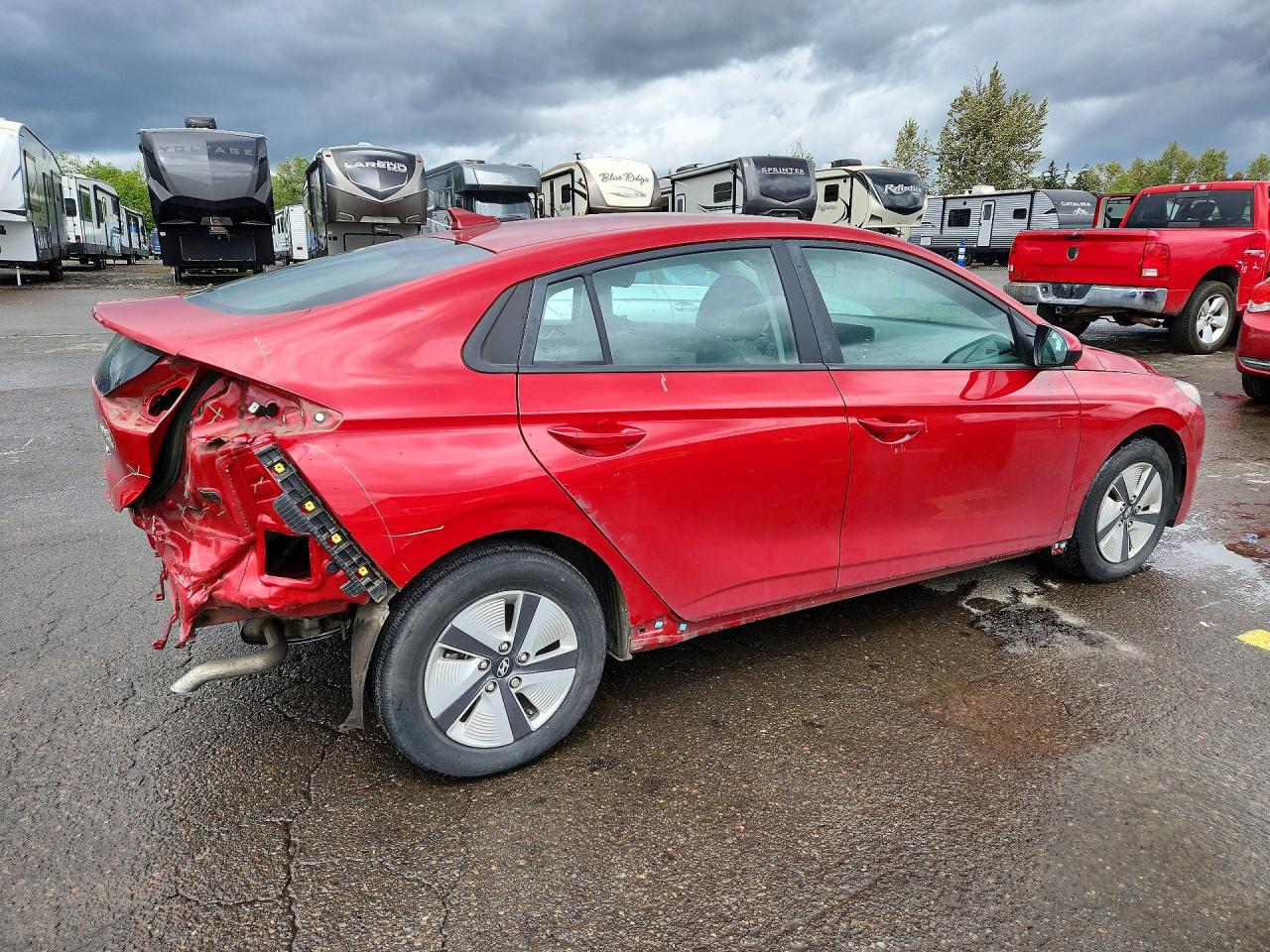 2022 Hyundai Ioniq Blue Red vin: KMHC65LC1NU267996