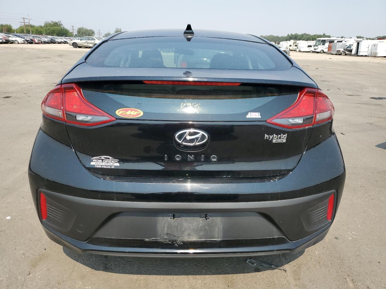 2018 Hyundai Ioniq Blue Black vin: KMHC65LC2JU087369